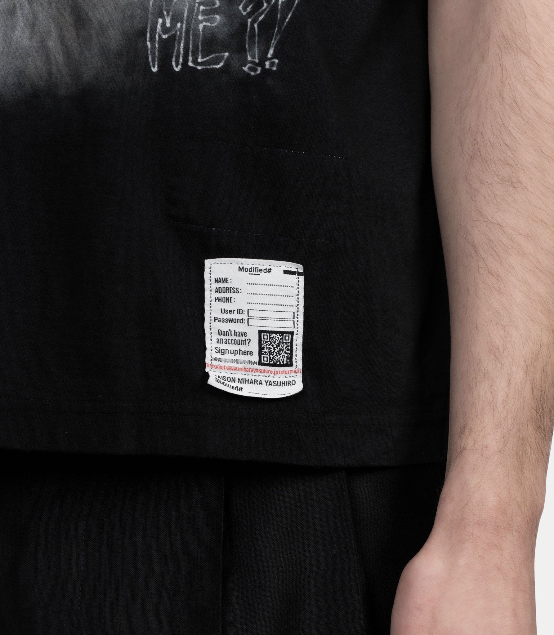 T-shirt imprimé chat - K16TS772-B-38 - Mihara yasuhiro