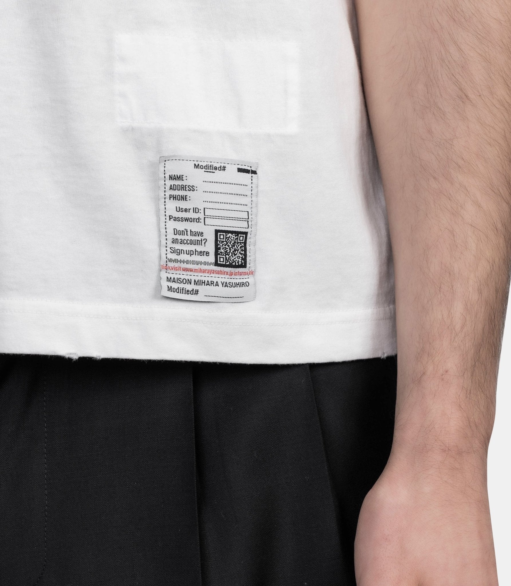 T-shirt imprimé chat - K16TS772-W-38 - Mihara yasuhiro
