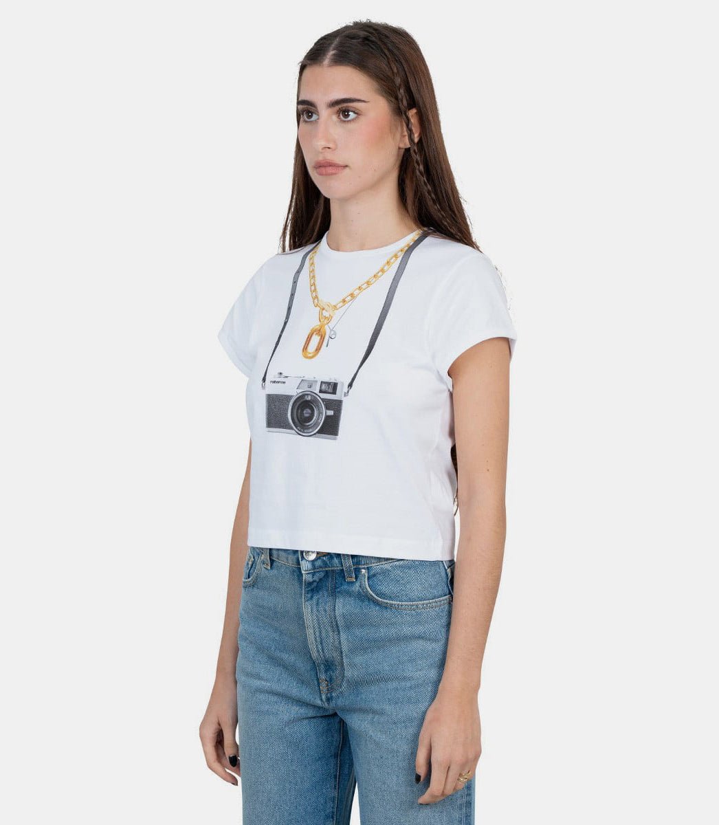 T-shirt imprimé digital24AJTE169CO0534 - P100 - FW24 - XSRabanne