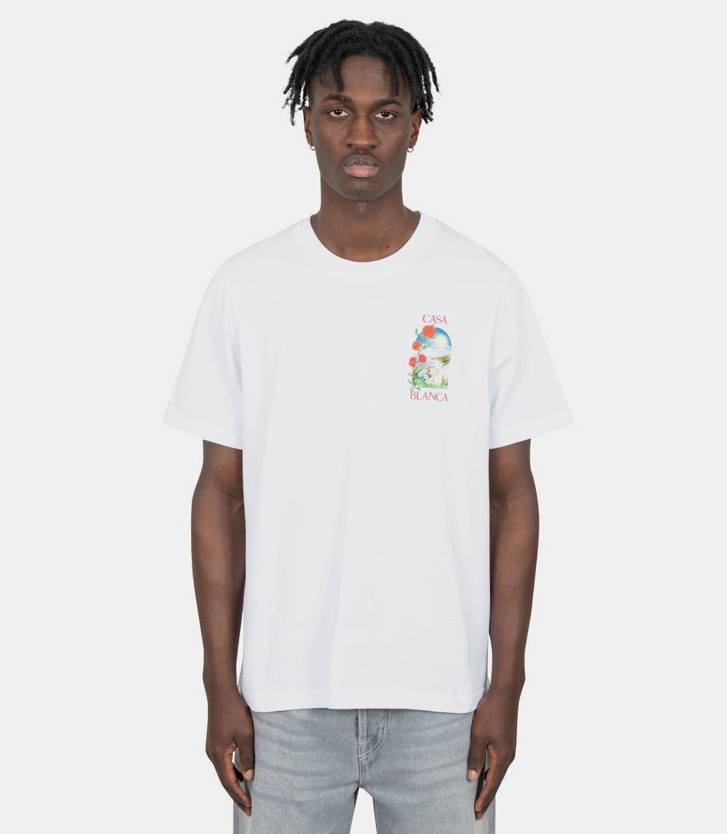 T-shirt imprimé la daysMS25 - JTS - 001 - 12 - SCasablanca