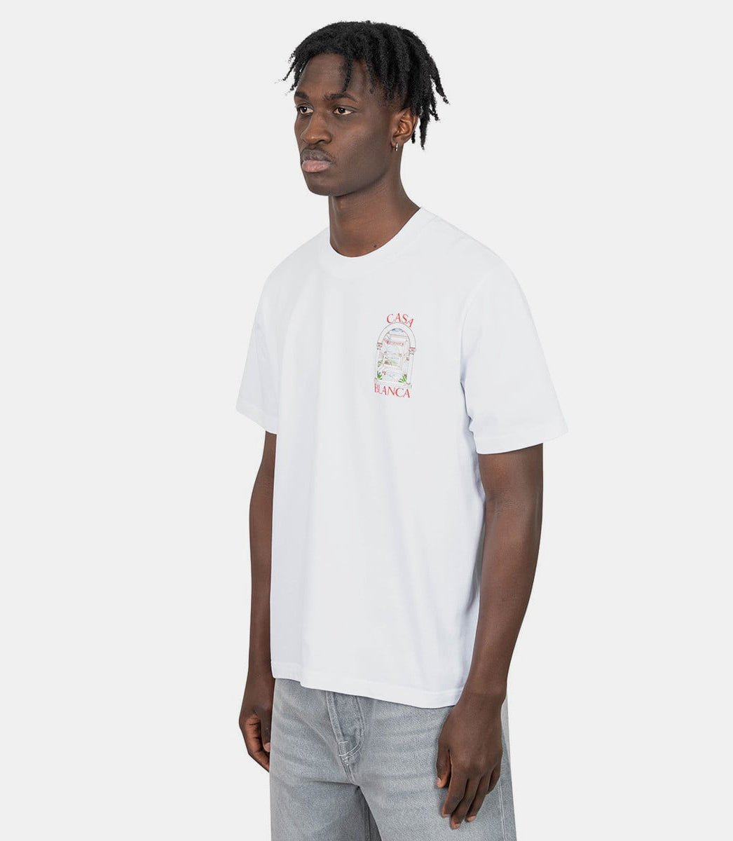 T-shirt imprimé le passageU - MPS25 - JTS - 001 - 07 - SCasablanca