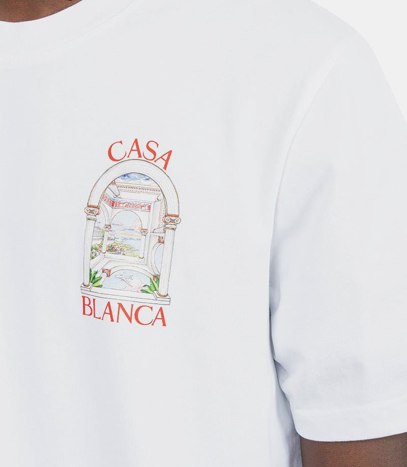 T-shirt imprimé le passageU - MPS25 - JTS - 001 - 07 - SCasablanca