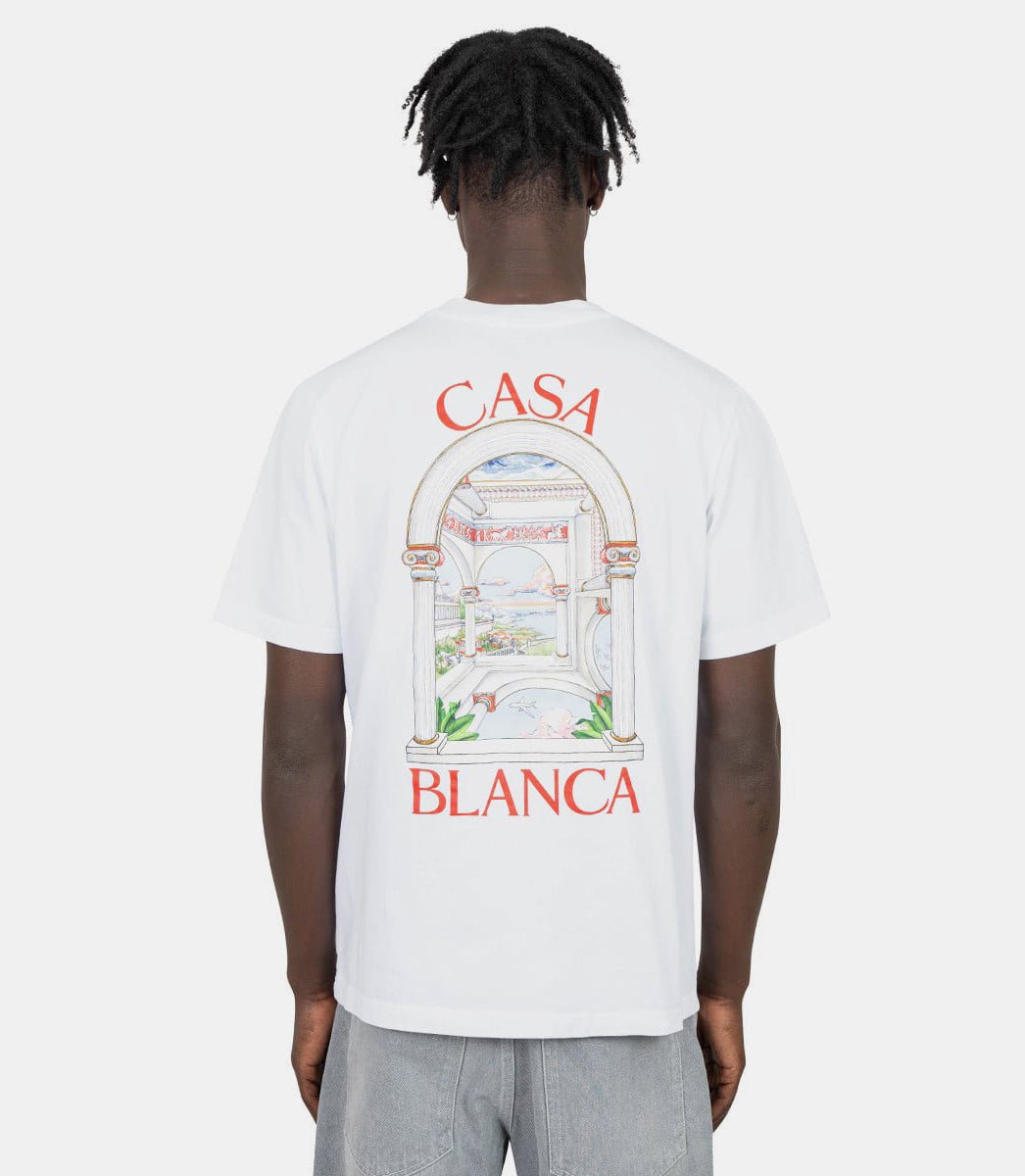 T-shirt imprimé le passageU - MPS25 - JTS - 001 - 07 - SCasablanca