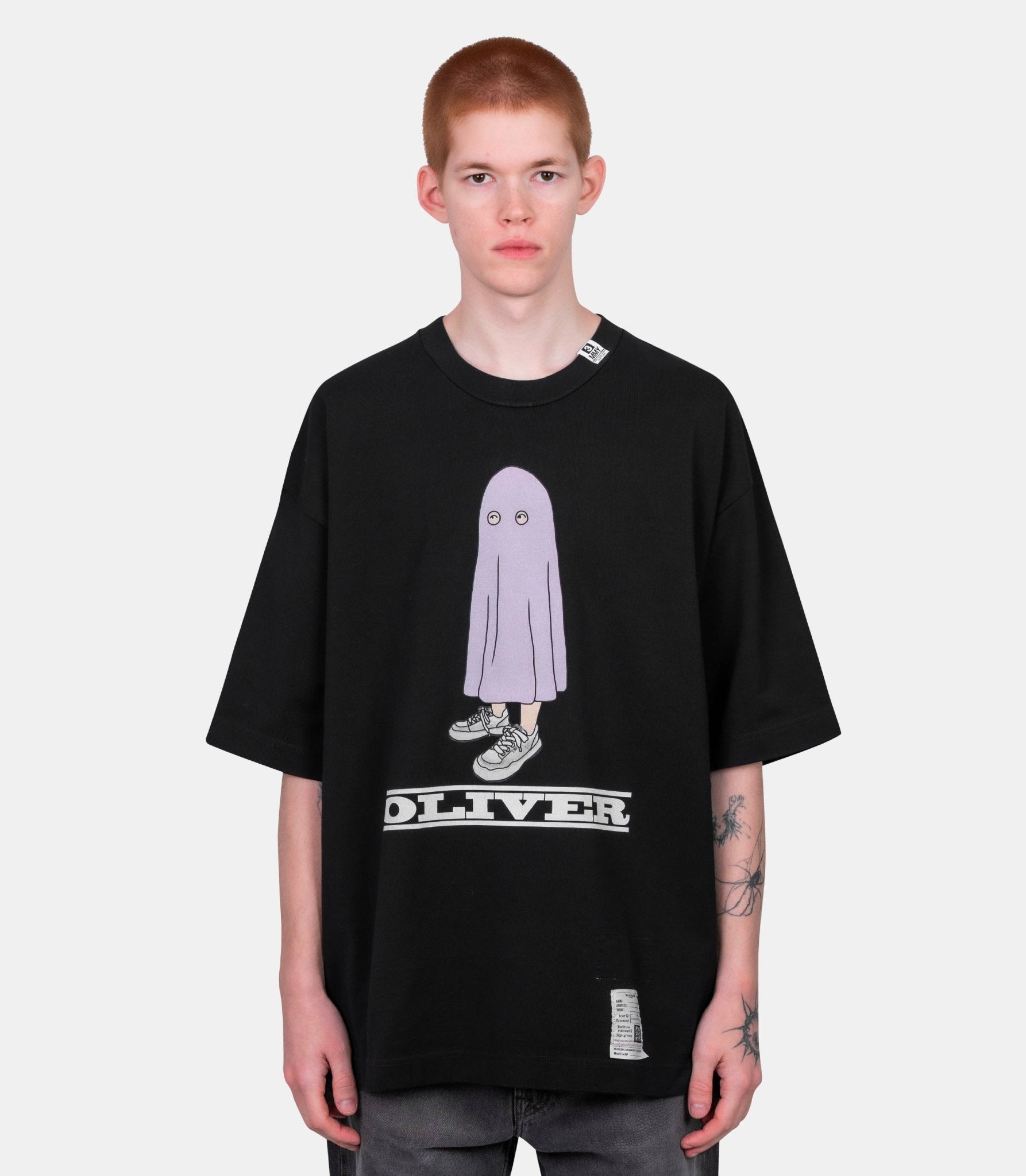 T-shirt imprimé - A15TS651-BLACK-44 - Mihara yasuhiro