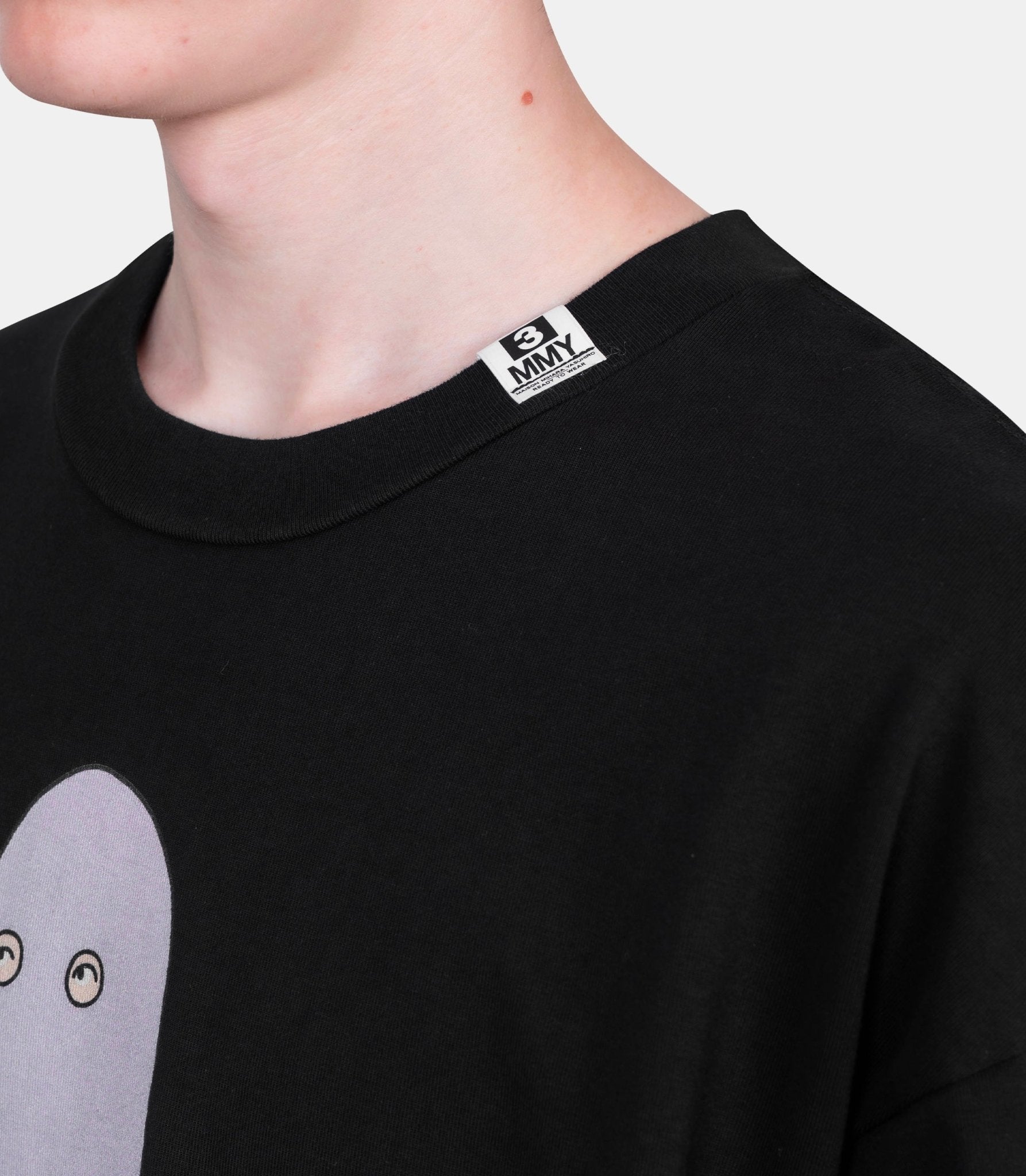 T-shirt imprimé - A15TS651-BLACK-44 - Mihara yasuhiro