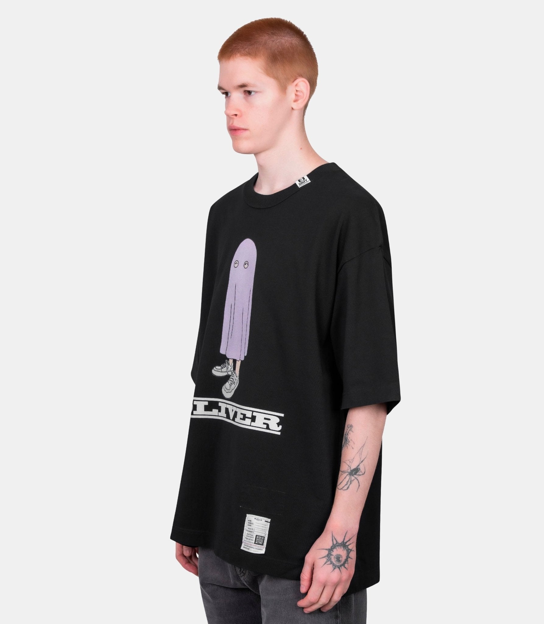 T-shirt imprimé - A15TS651-BLACK-44 - Mihara yasuhiro