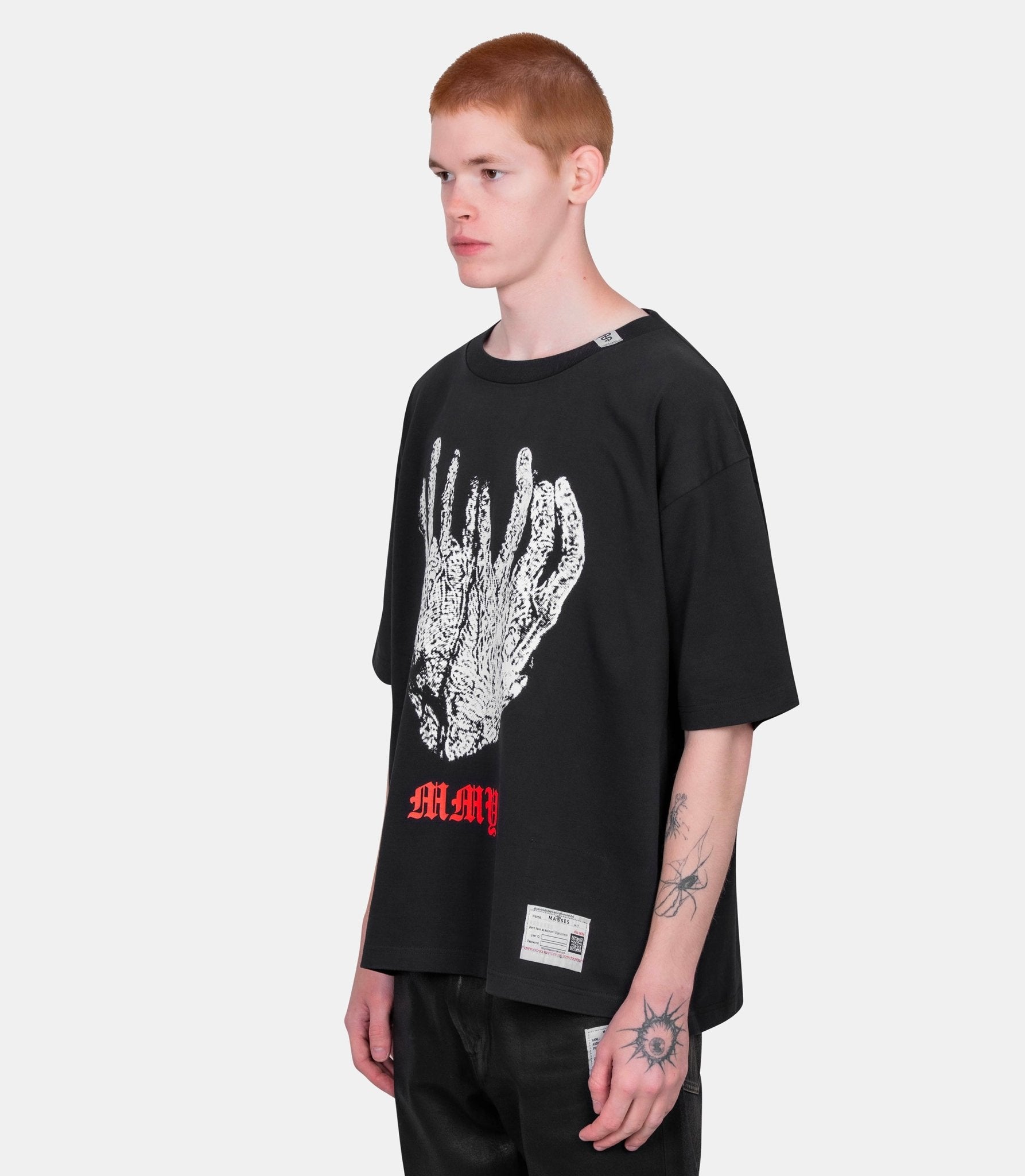 T-shirt imprimé - C15TS046-BLACK-44 - Mihara yasuhiro