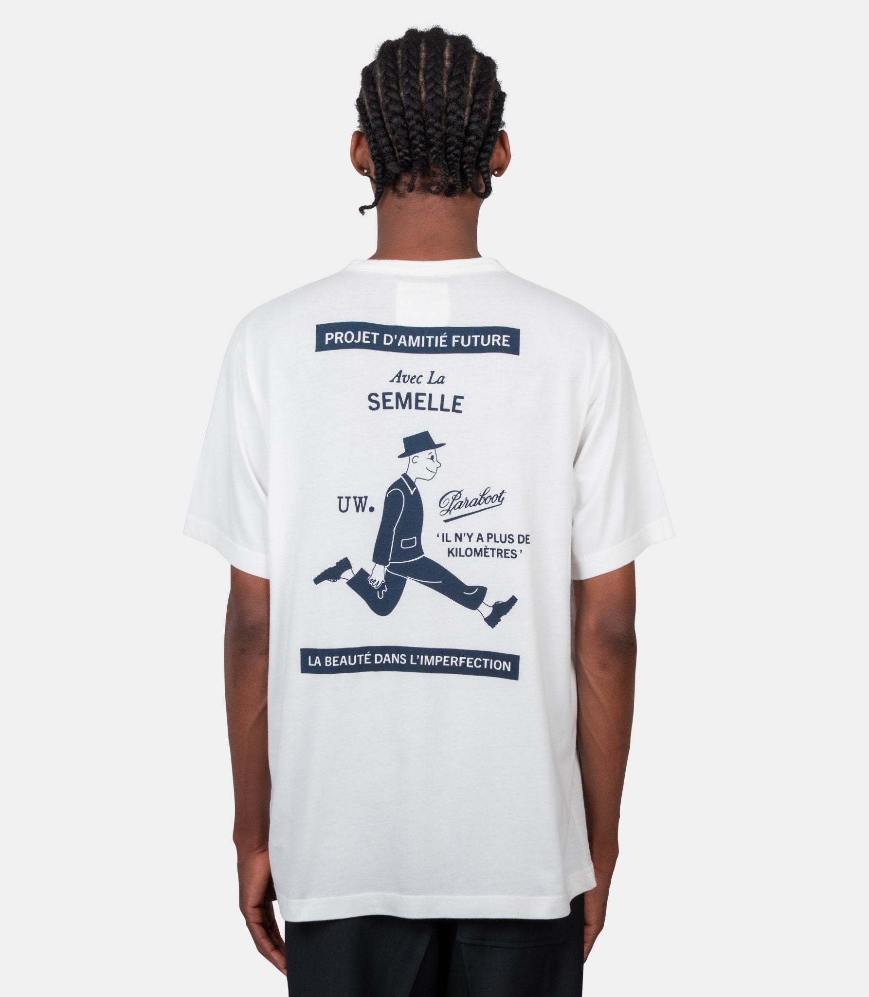 T-shirt imprimé x paraboot - PB34214 -S - Universal works.