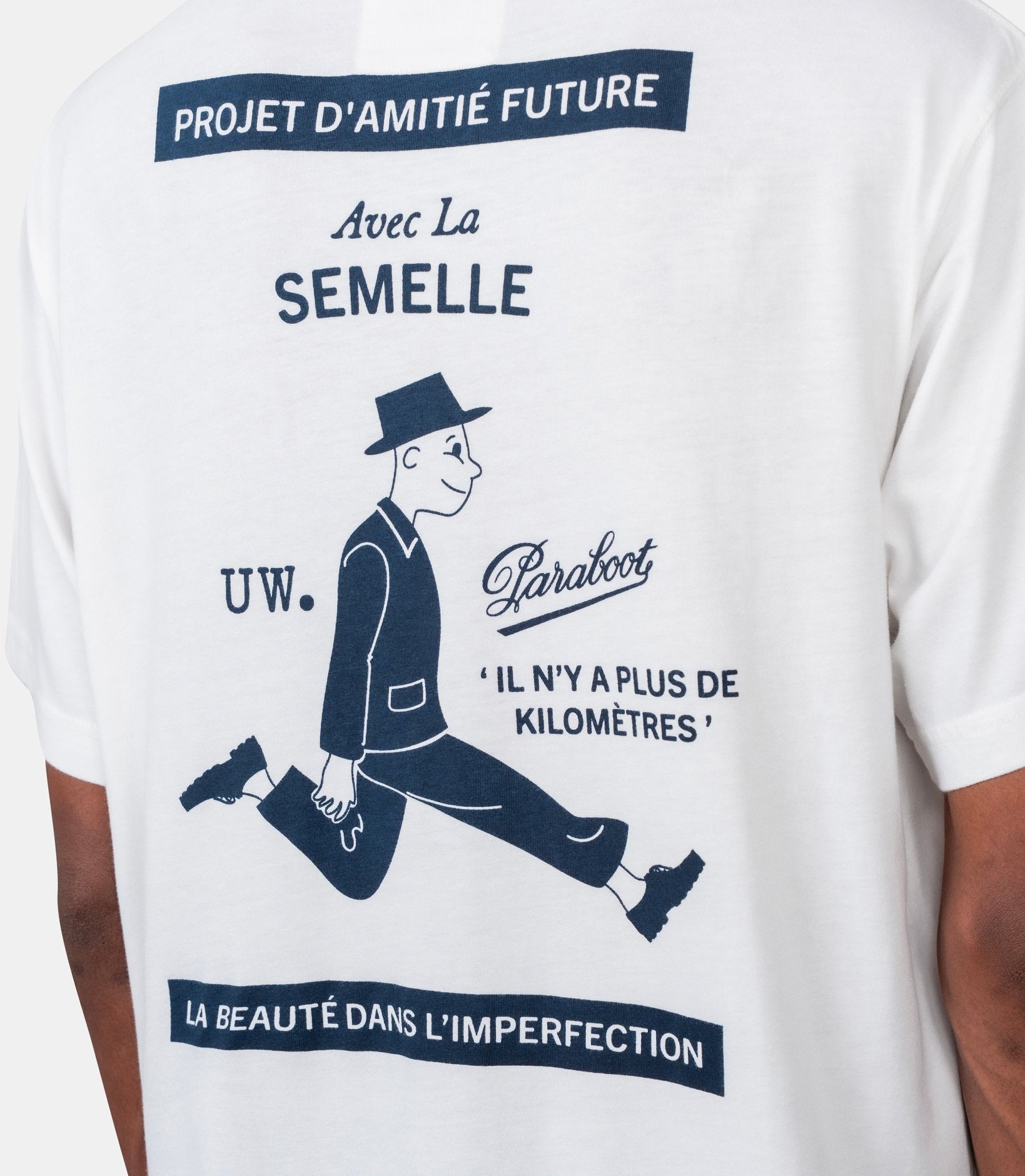 T-shirt imprimé x paraboot - PB34214 -S - Universal works.