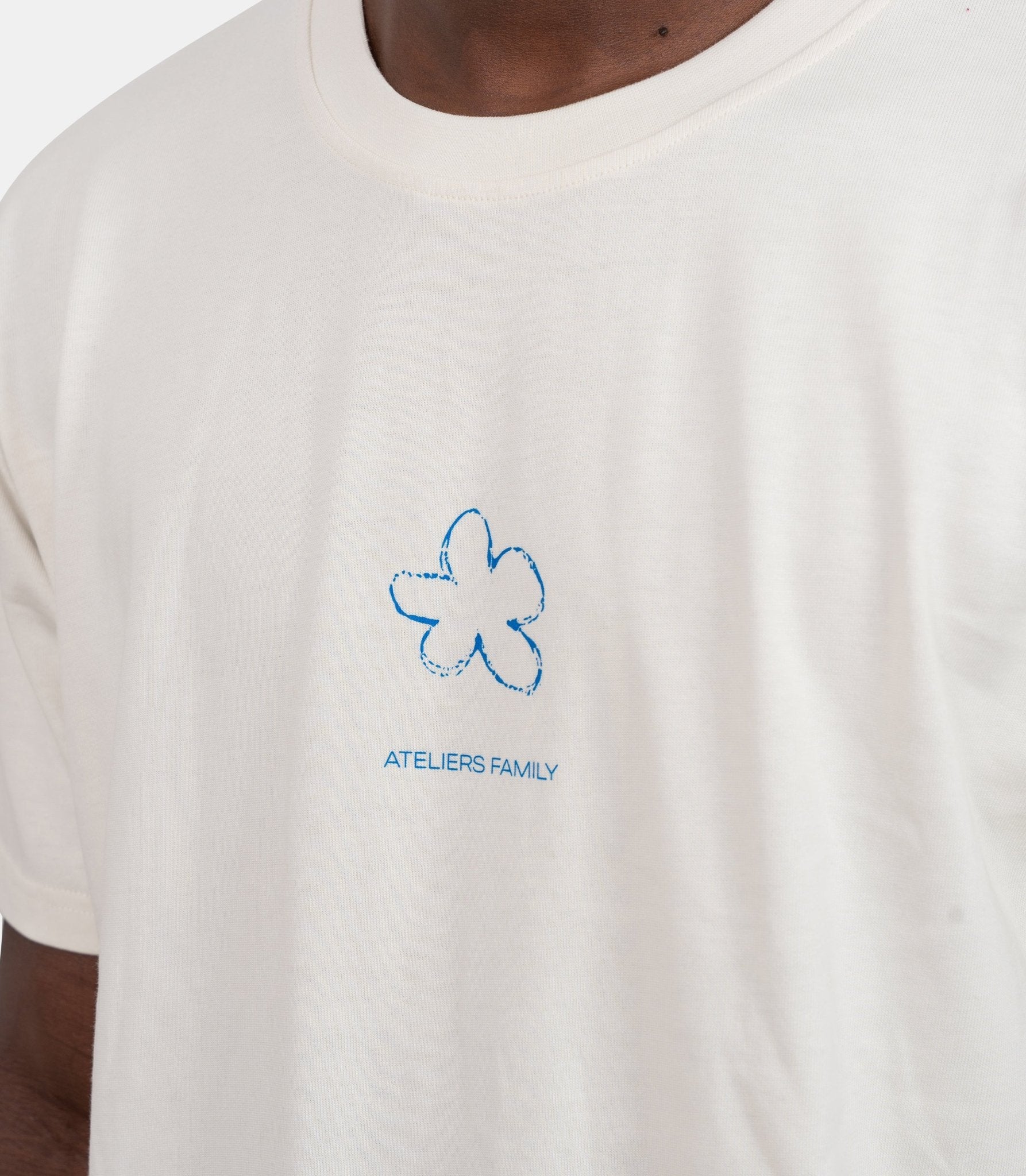 T-shirt iris x ateliers de nîmes - LTS - BLANC - ATLFML - S - Family 3.0