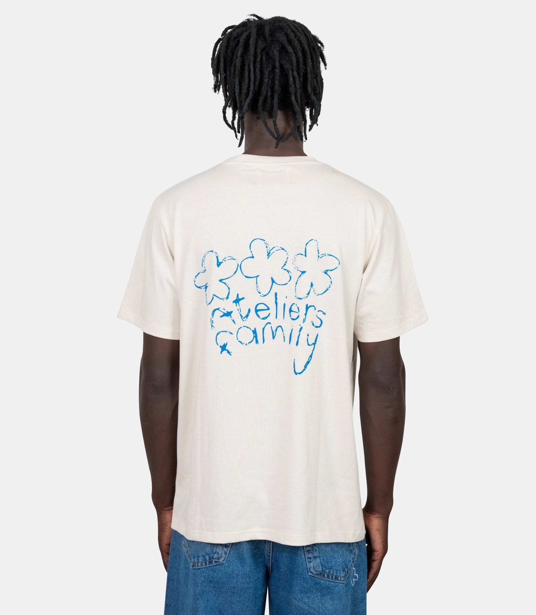 T-shirt iris x ateliers de nîmes - LTS - BLANC - ATLFML - S - Family 3.0