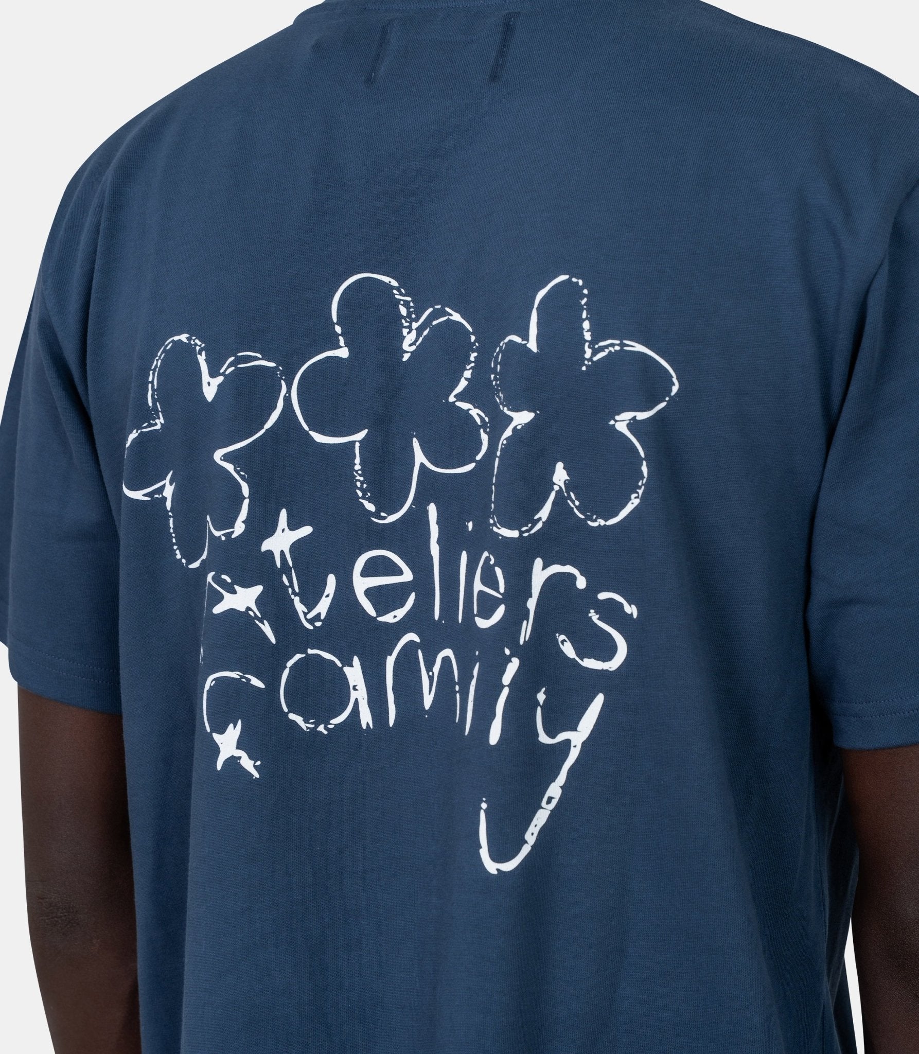T-shirt iris x ateliers de nîmes - LTS - BLEU - ATLFML - S - Family 3.0