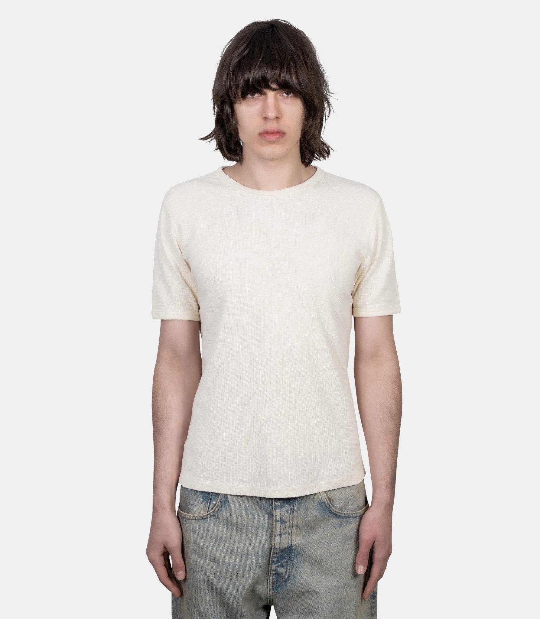 T-shirt jagger waffle - 2048-012-S - Sunflower