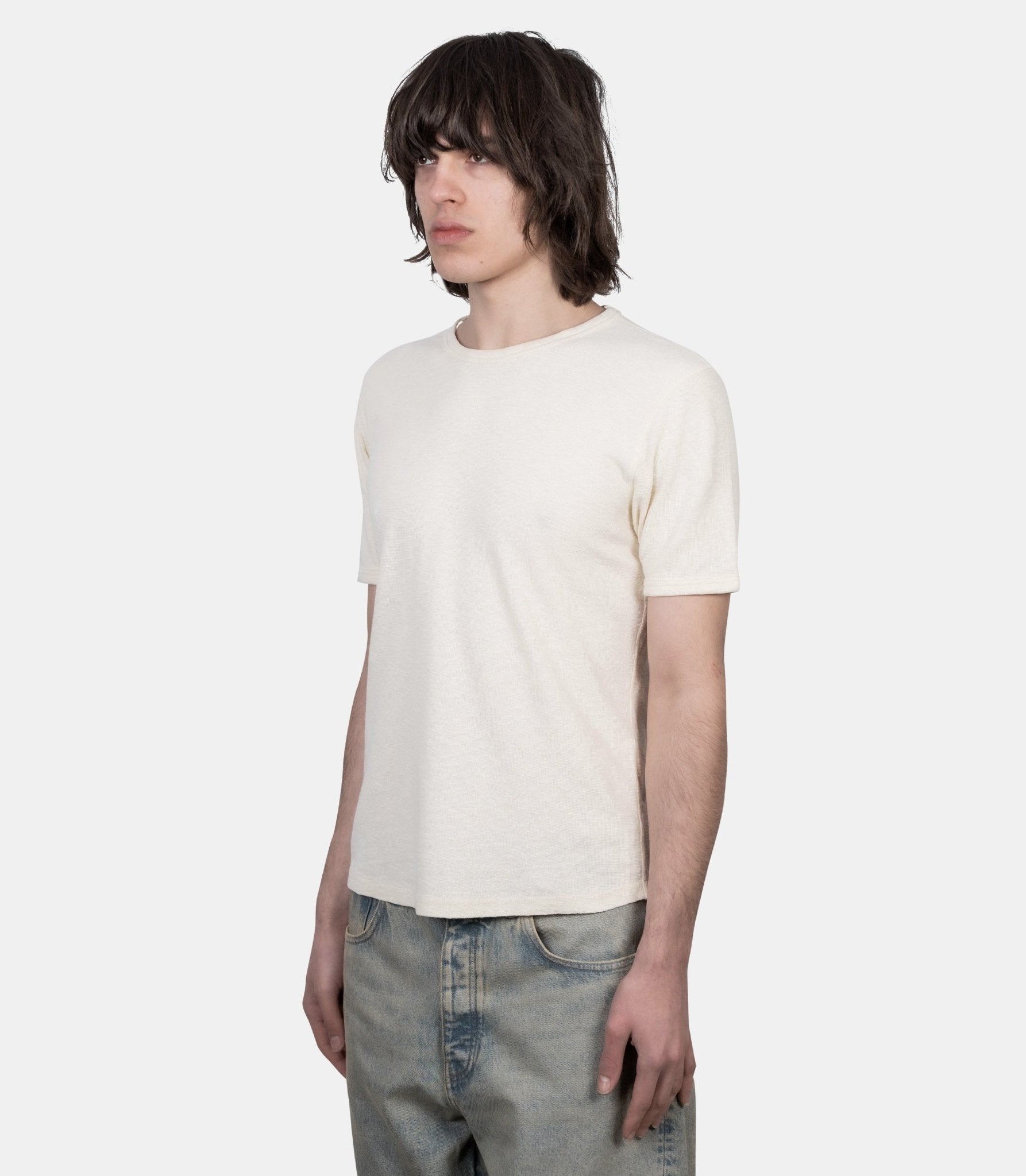 T-shirt jagger waffle - 2048-012-S - Sunflower