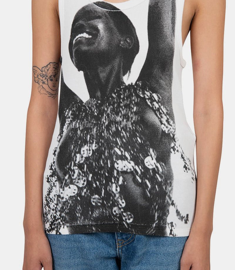 T-shirt jean clemmer24EJTE160C00530 - P100 - SS24 - SRabanne