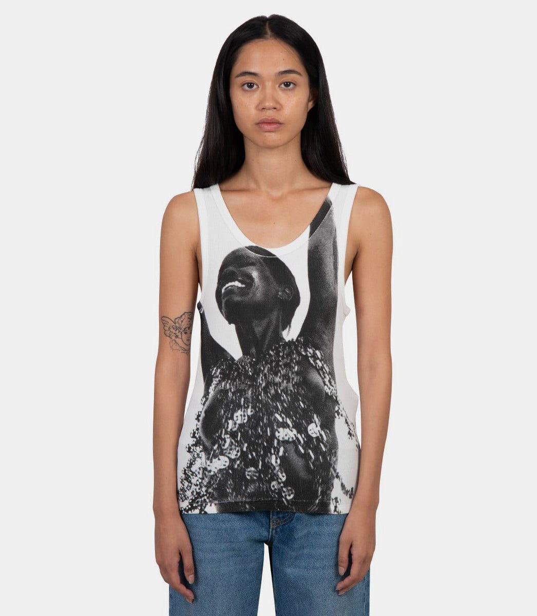 T-shirt jean clemmer24EJTE160C00530 - P100 - SS24 - SRabanne