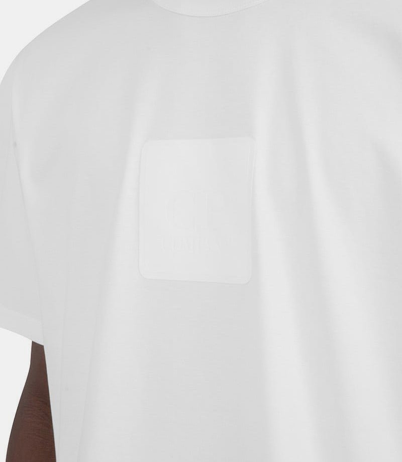 T-shirt jersey mercerisé logo16CLTS197A - 006370W - 101 - SS24 - SC.p. company metropolis series