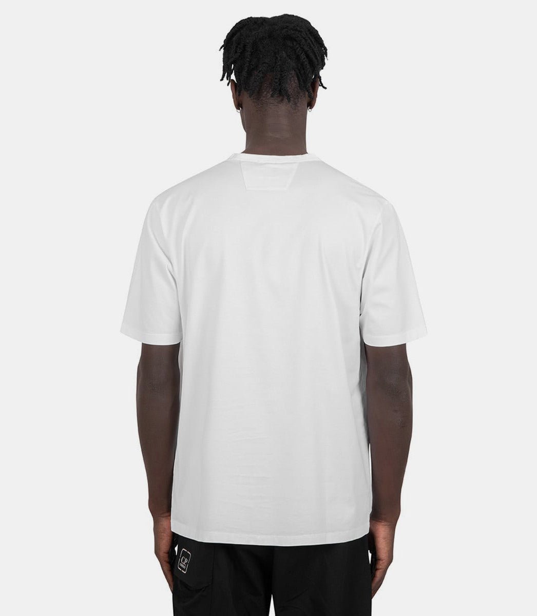 T-shirt jersey mercerisé logo16CLTS197A - 006370W - 101 - SS24 - SC.p. company metropolis series