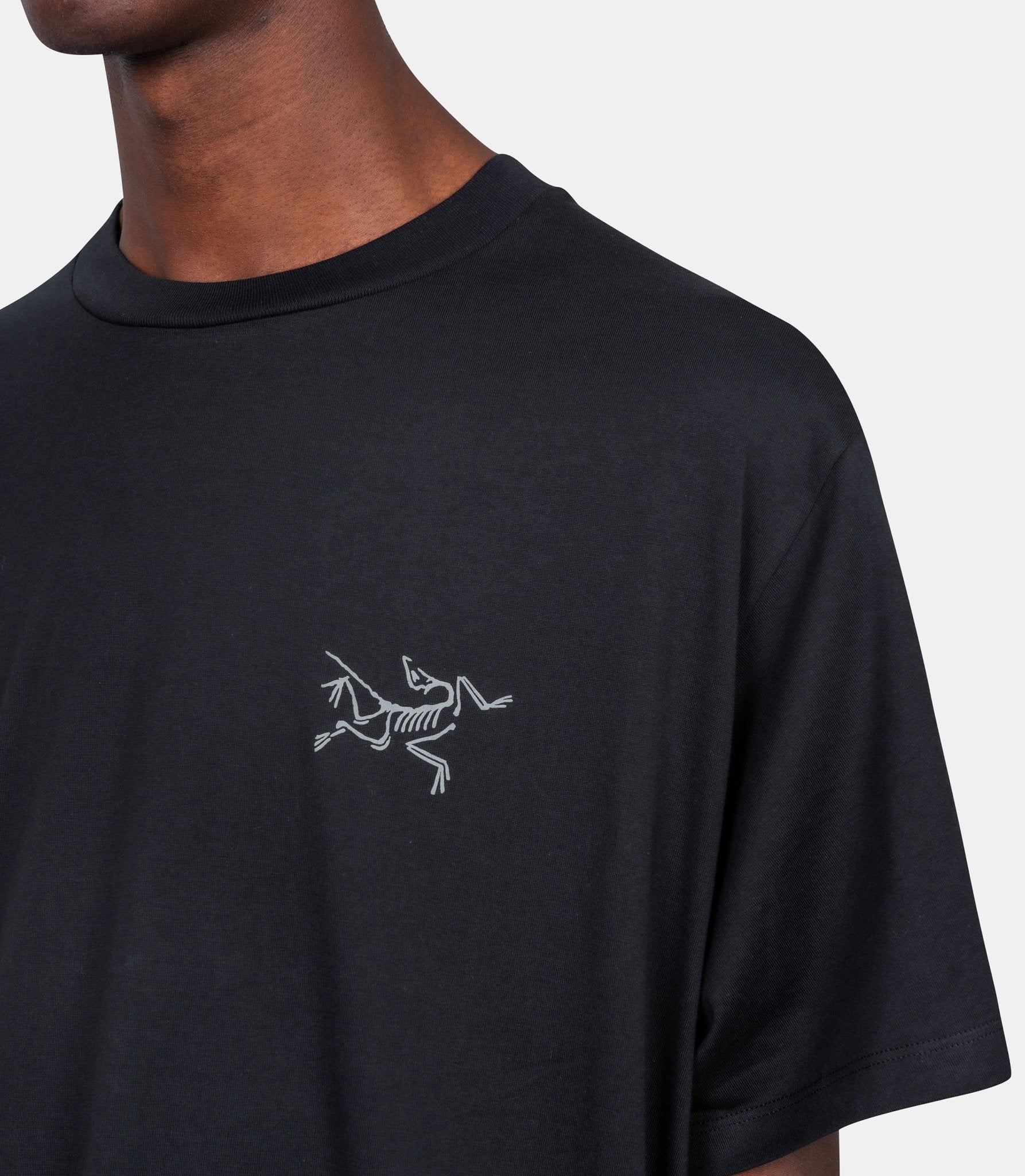 T-shirt kragg - X000009533 - BLACK - S - Arc'teryx