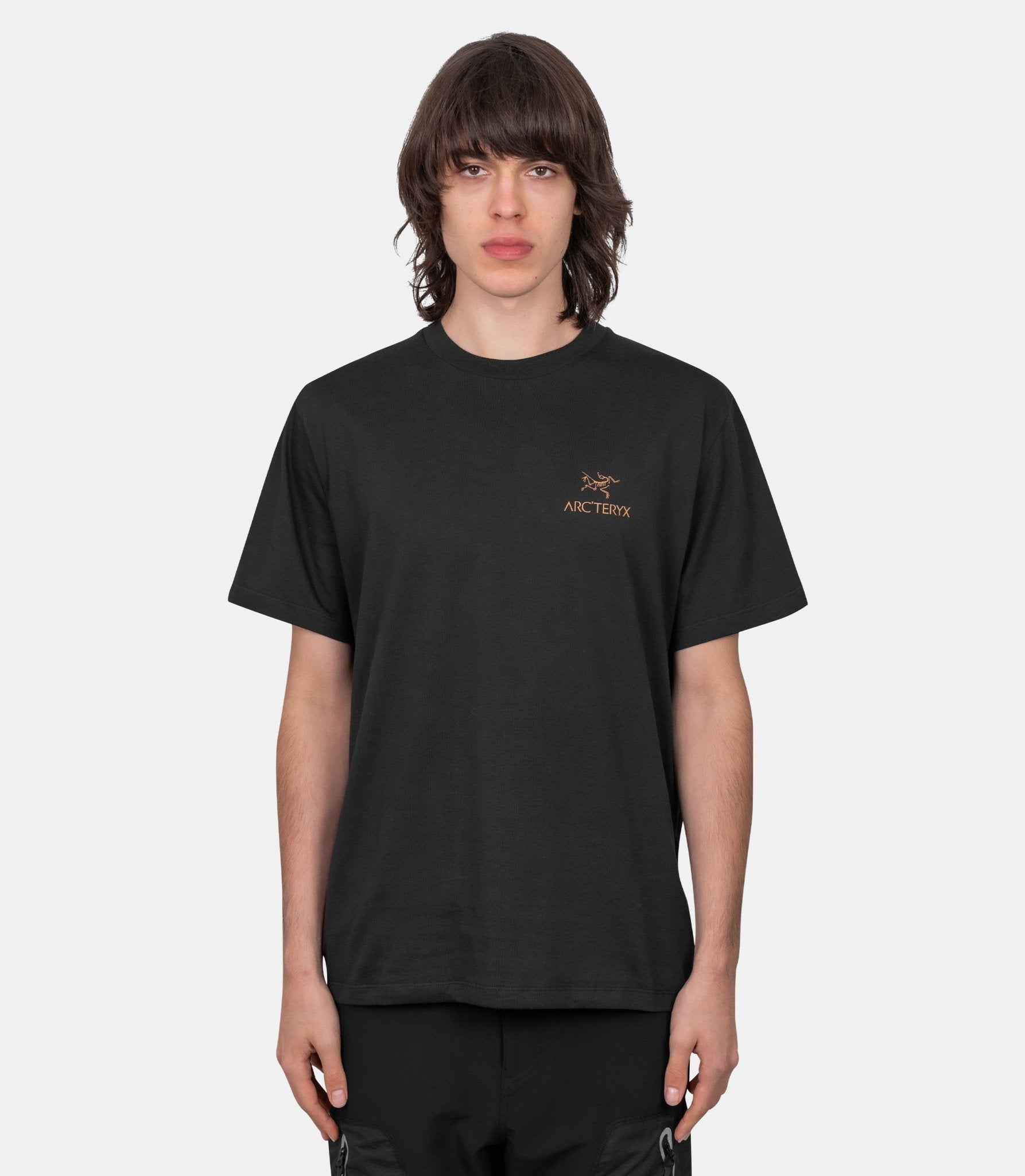 T-shirt kragg - X000009535-BLACK-S - Arc'teryx