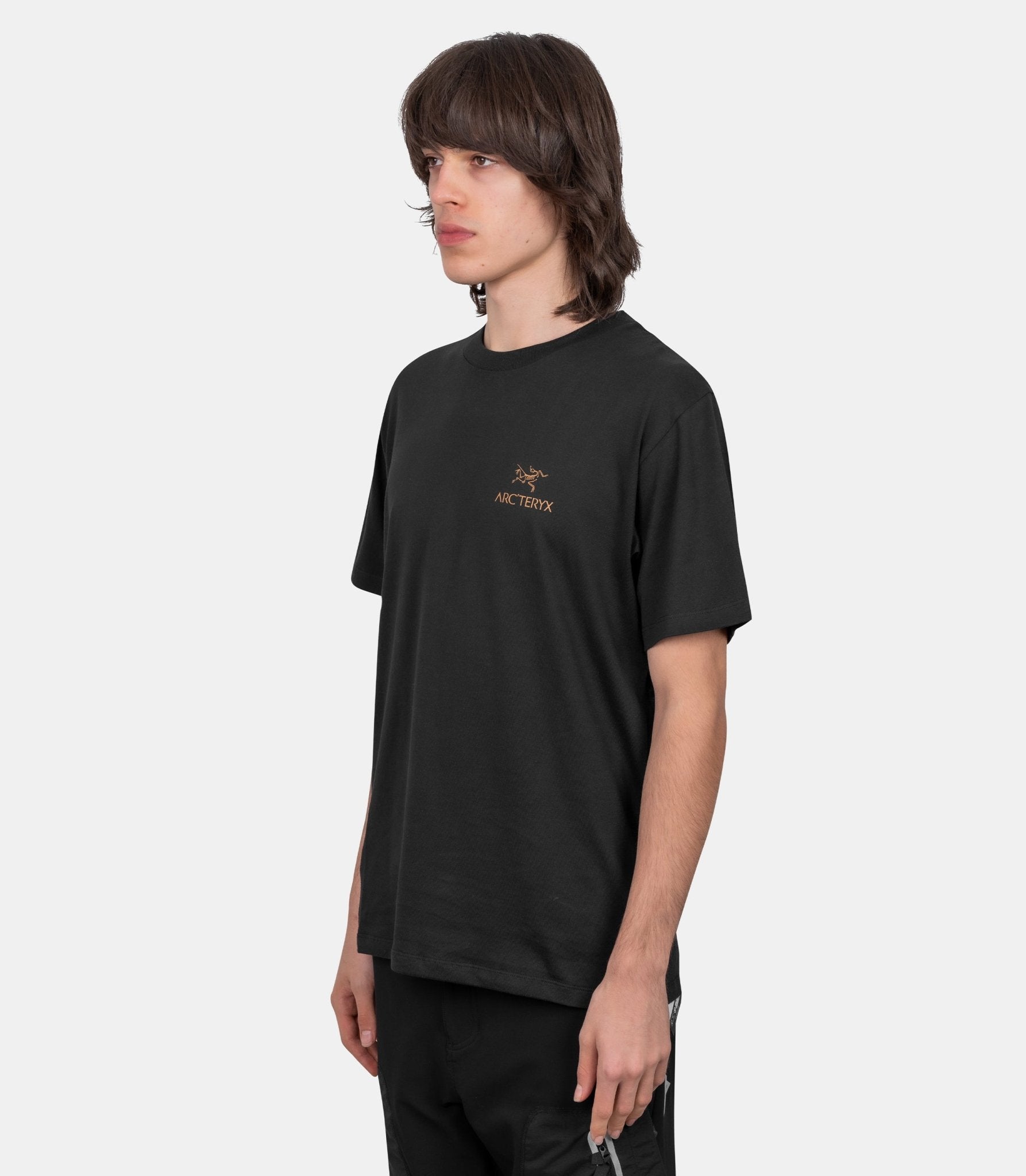 T-shirt kragg - X000009535-BLACK-S - Arc'teryx