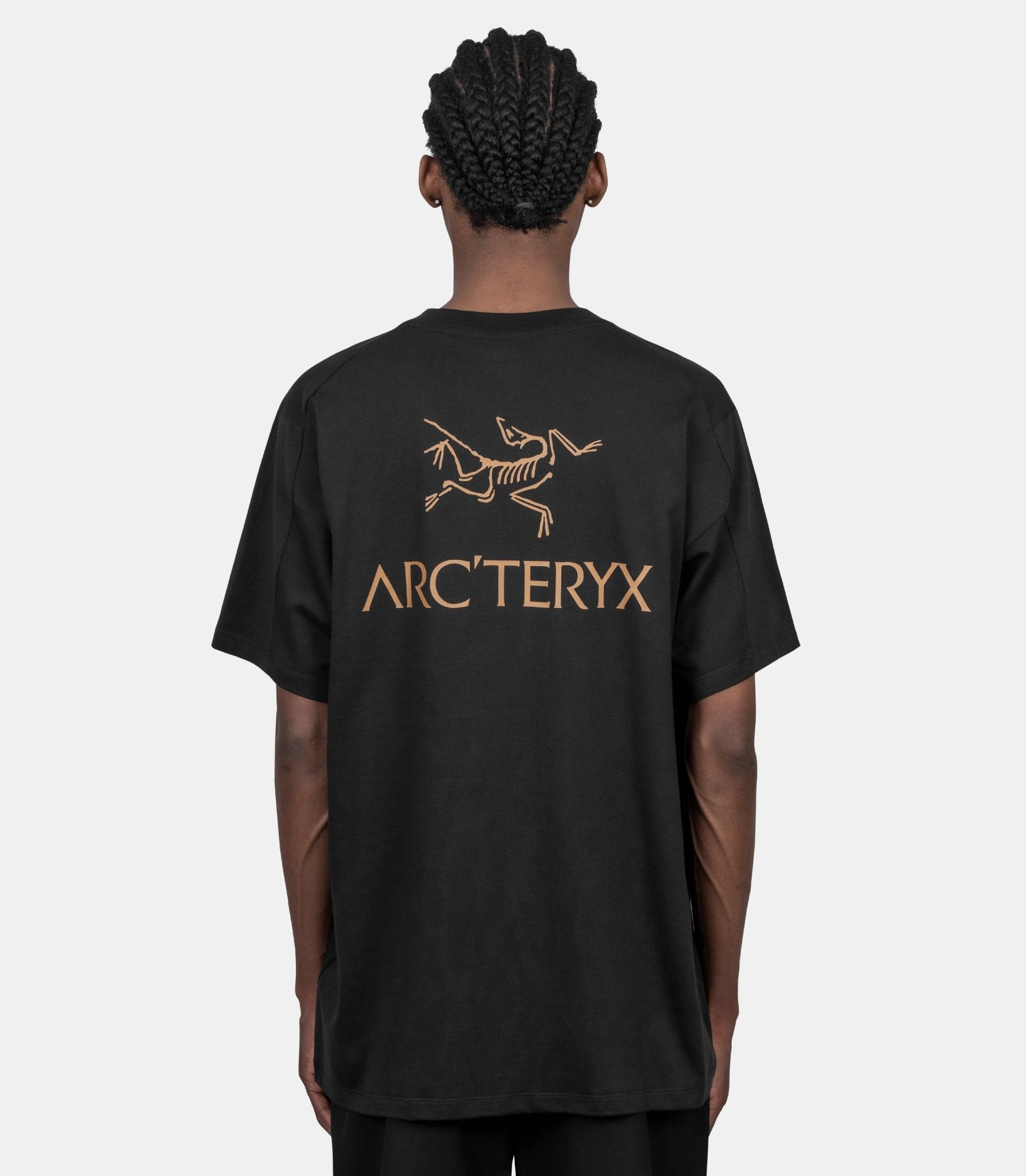 T-shirt kragg bird word - X000009535-24K BLACK-XS - Arc'teryx