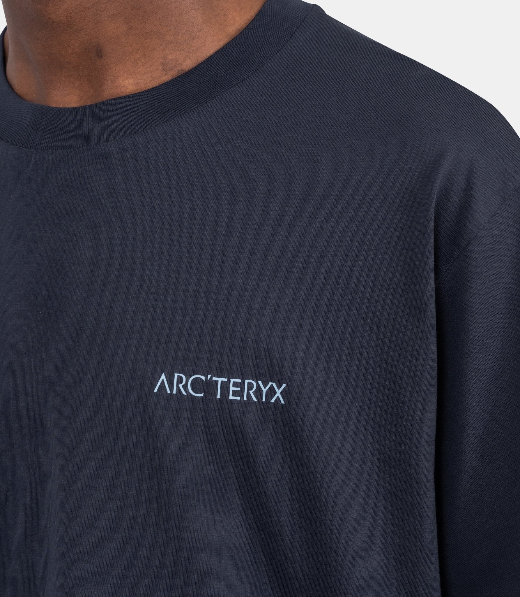 T-shirt kragg blurred bird - X000009538-BLACK SAPPHIRE-S - Arc'teryx