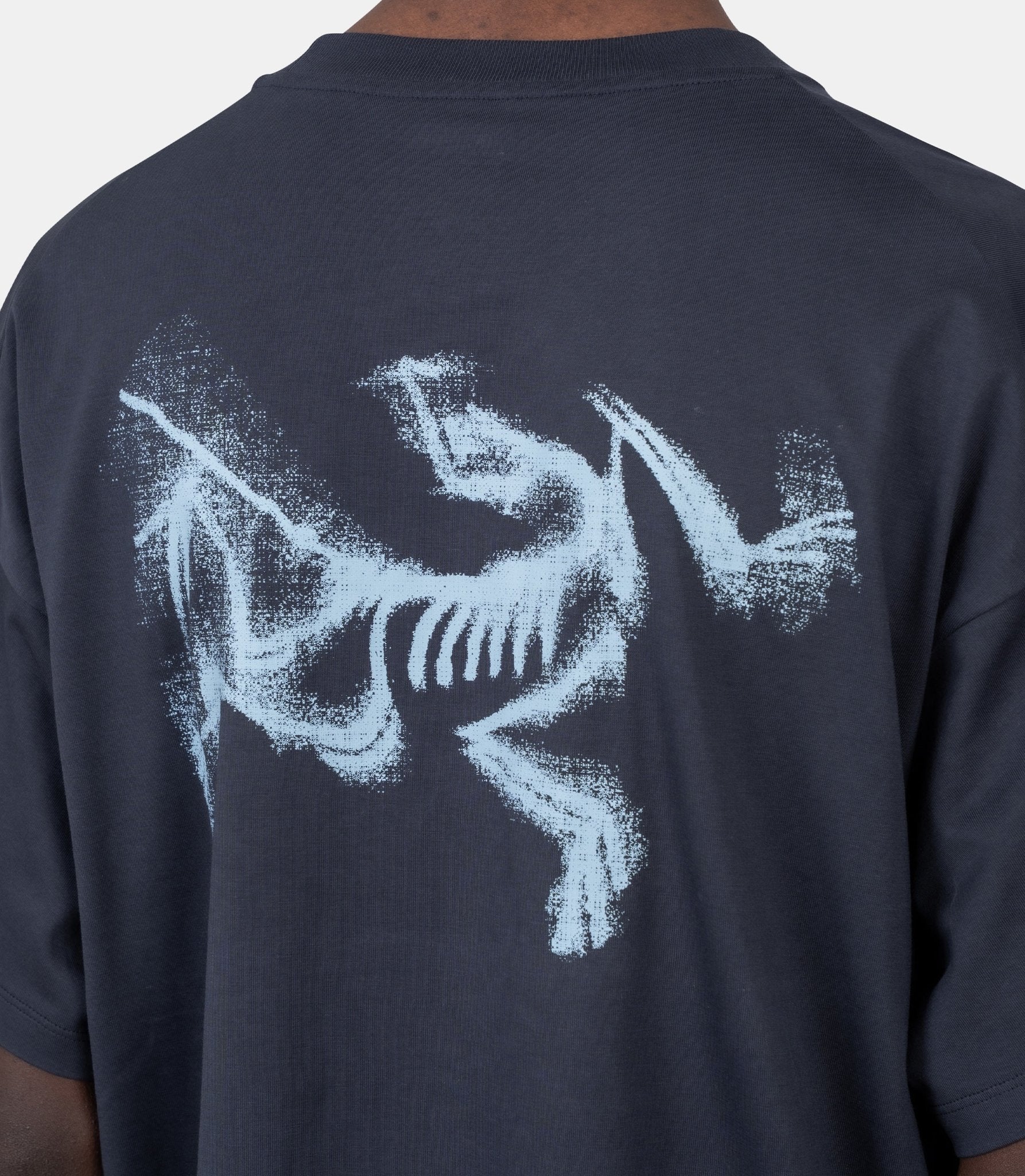 T-shirt kragg blurred bird - X000009538-BLACK SAPPHIRE-S - Arc'teryx