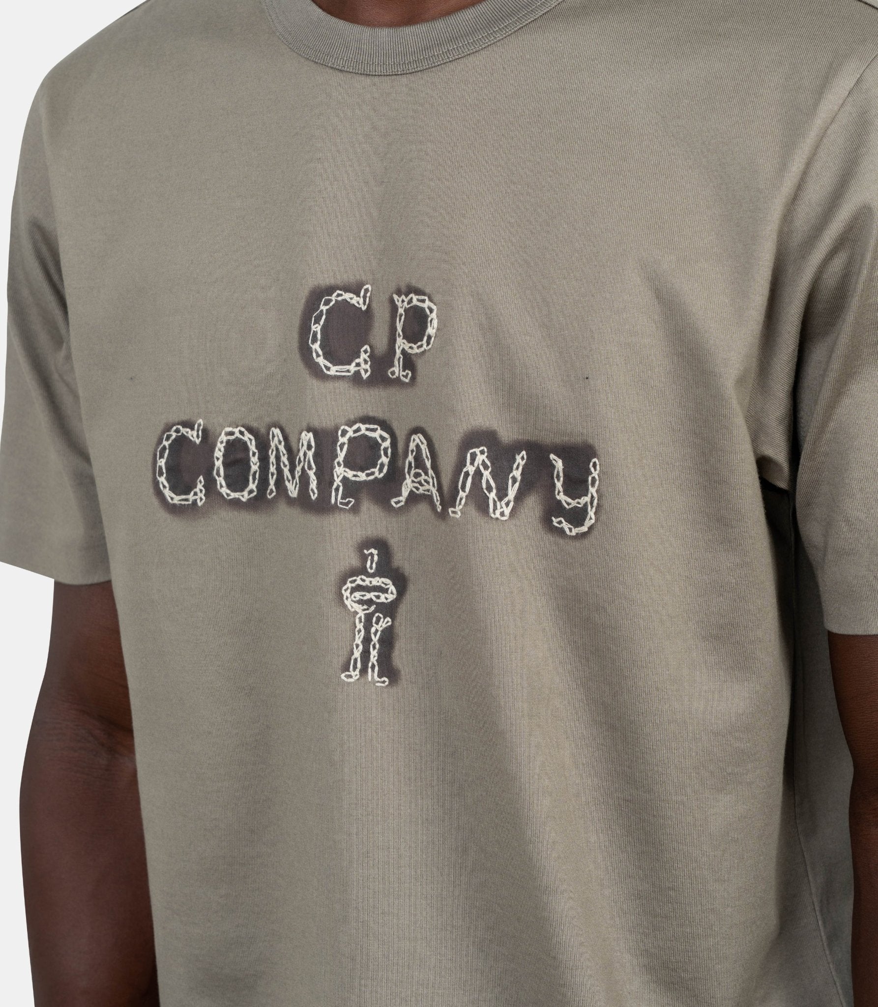 T-shirt logo 30/2 - 19CMTS111A - 110301W - 356 - S - C.p. company