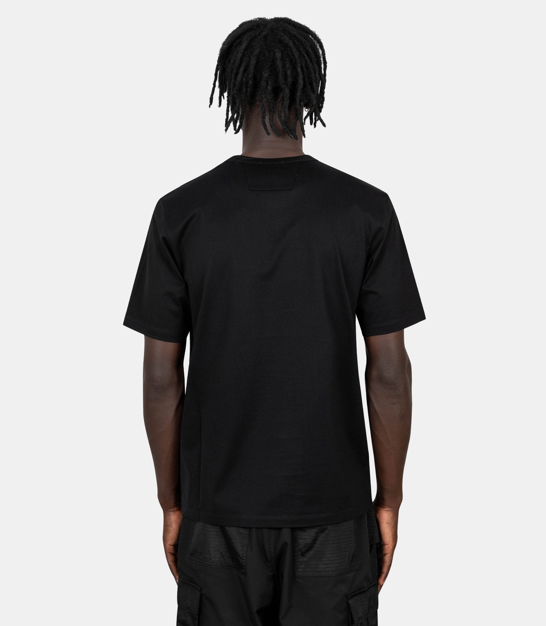 T-shirt logo carré - 19CLTS055A - 006370W - 999 - S - C.P. company metropolis series