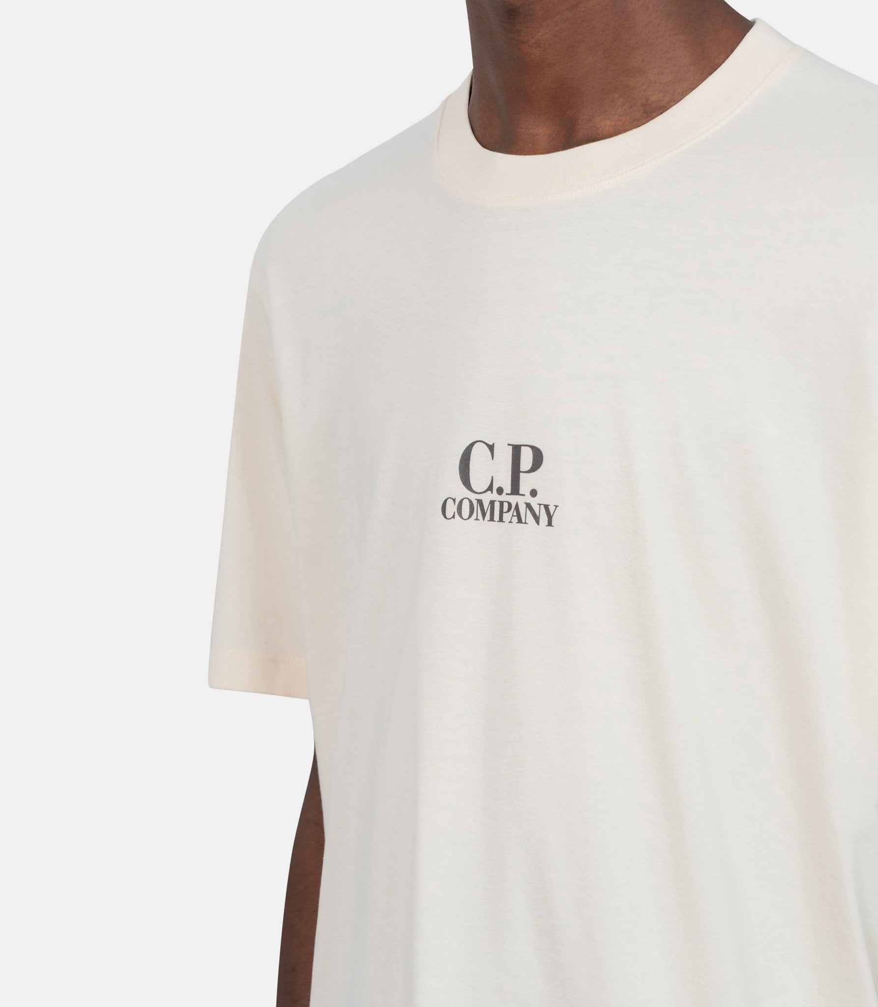 T-shirt logo central 30/1 - 19CMTS106A - 006586W - 402 - S - C.p. company