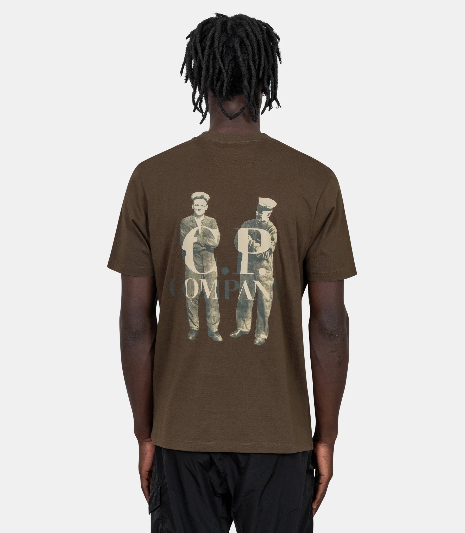 T-shirt logo central 30/1 - 19CMTS106A - 006586W - 683 - S - C.p. company
