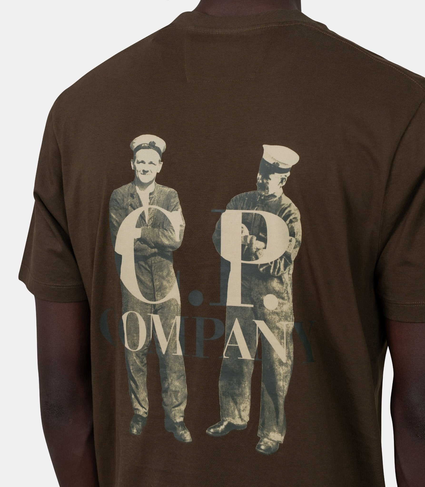 T-shirt logo central 30/1 - 19CMTS106A - 006586W - 683 - S - C.p. company