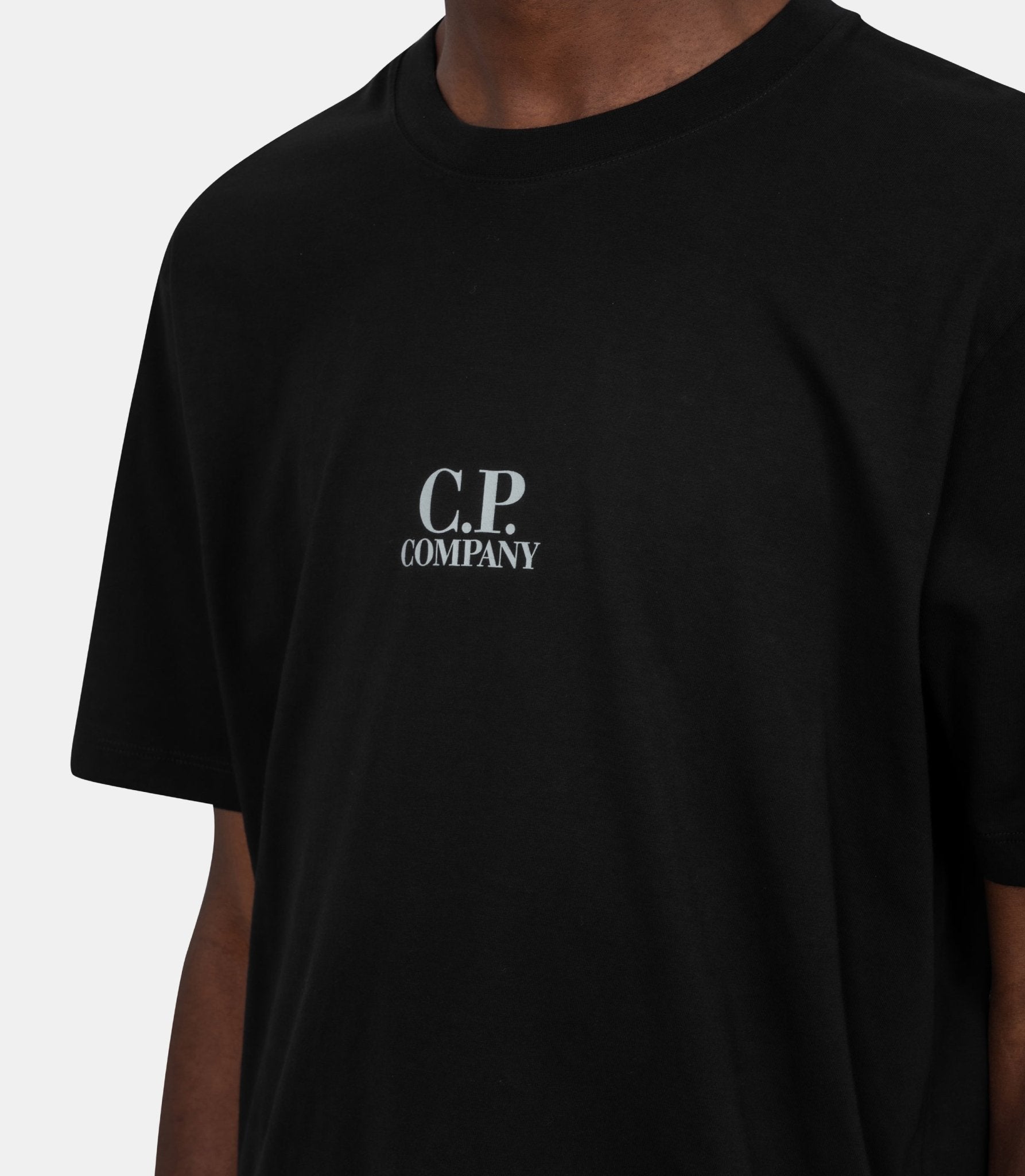 T-shirt logo central 30/1 - 19CMTS106A - 006586W - 999 - S - C.p. company