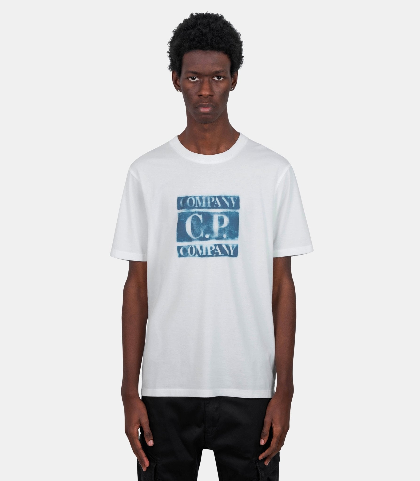 C.P. COMPANY Box fit レンズ付きTシャツ XS C.P. COMPANY Box fit