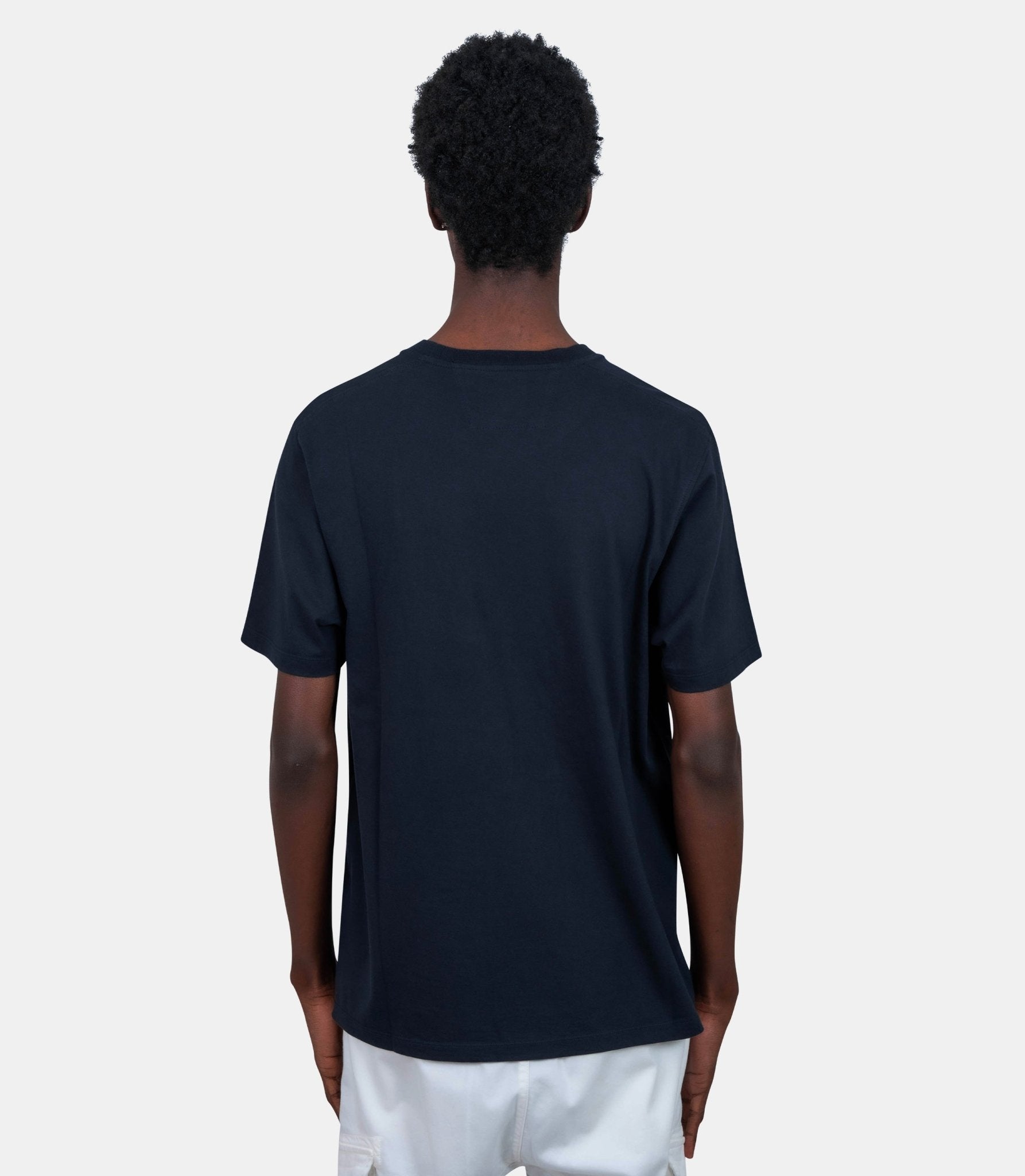 T-shirt logo central à manches courtes - 20CMTS141A-110579W-888-S - C.p. company