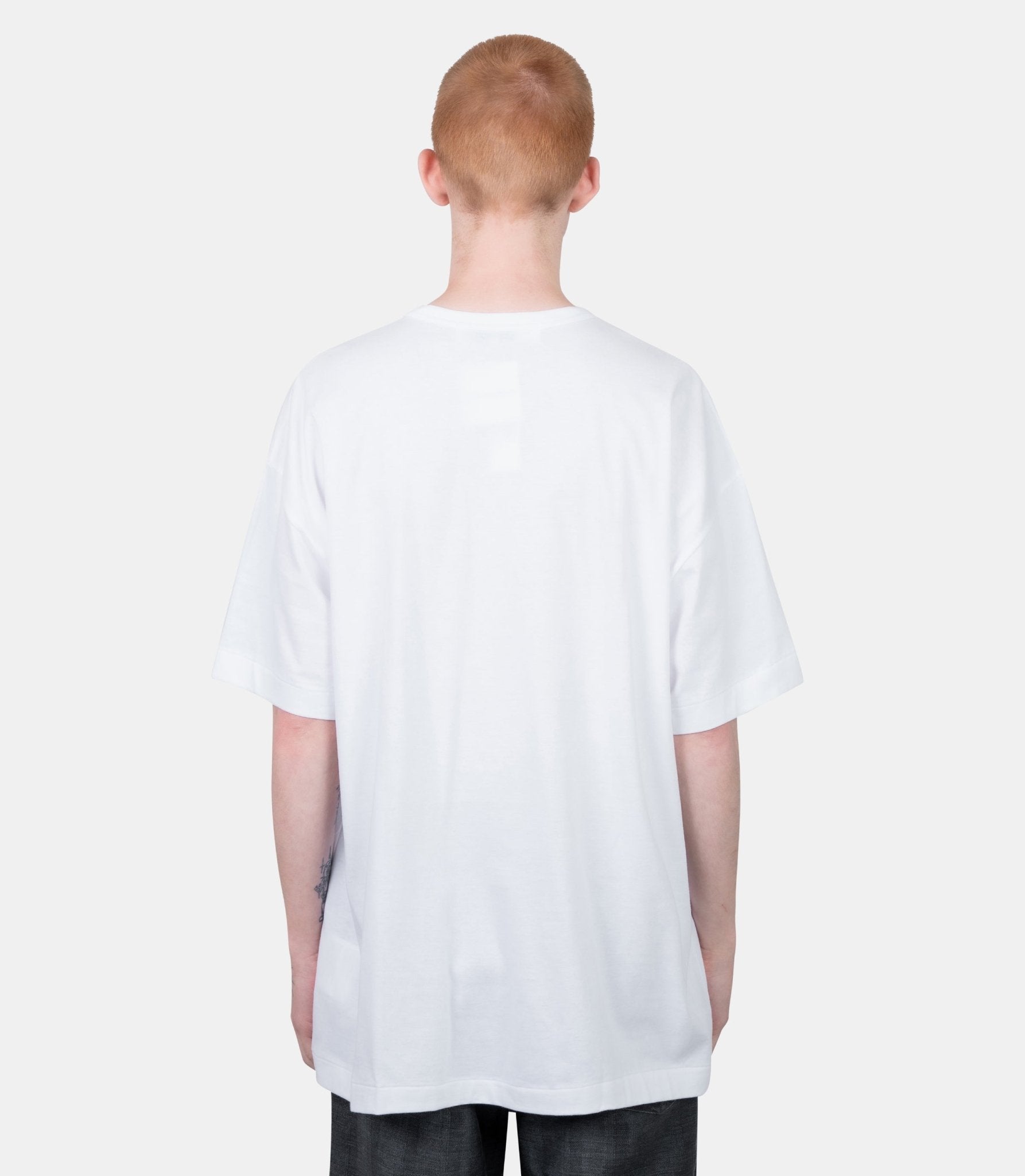 T-shirt logo cœur noir oversize - AX-T350-051-1-5-S - Comme des garçons play