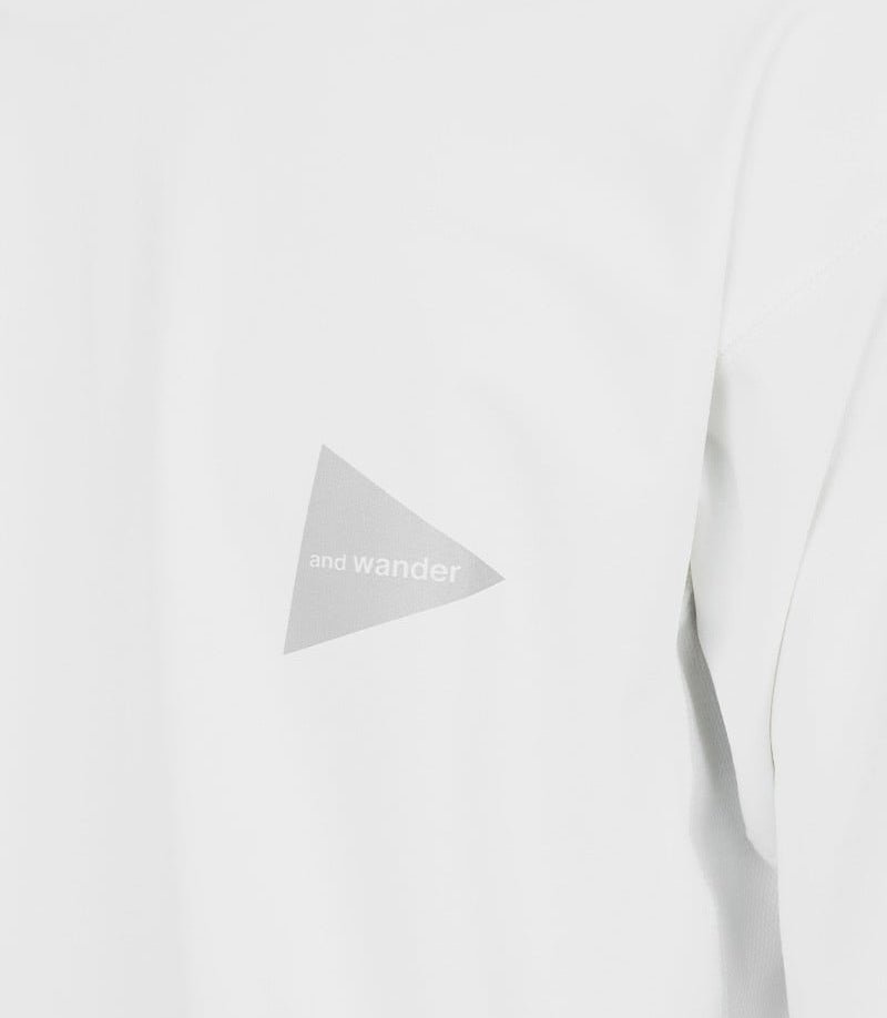 T-shirt logo manche longue blanc - 5744164123 - 030 - ss24 - m - And wander
