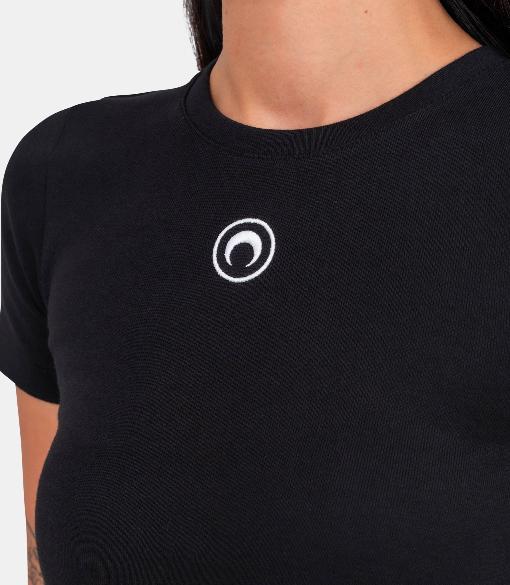 T-shirt logo moon - WTT012ACJER0008-CJER0008-N-XS - Marine serre