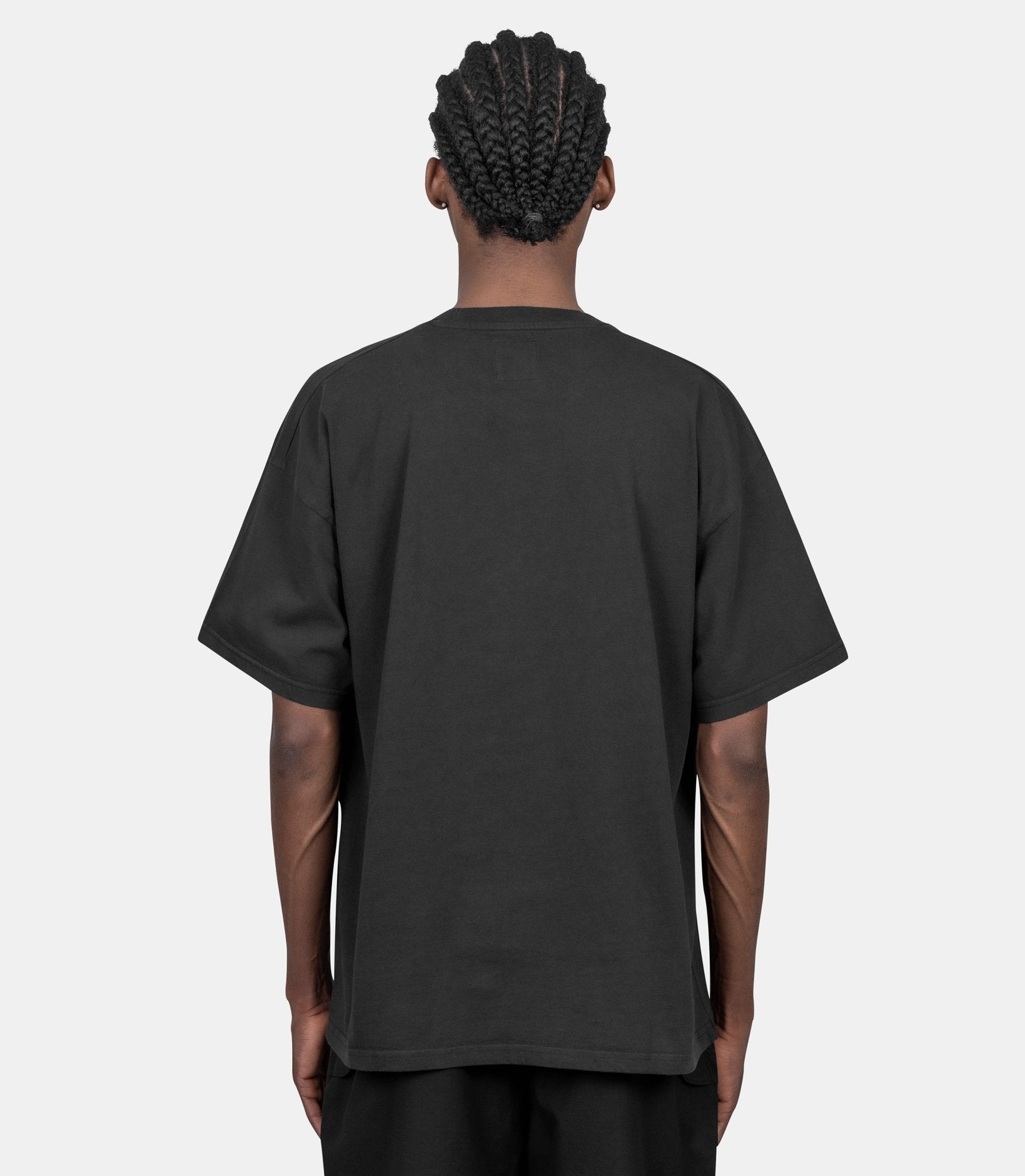 T-shirt logo - YBUW011JY01-BLK0020-S - Roa