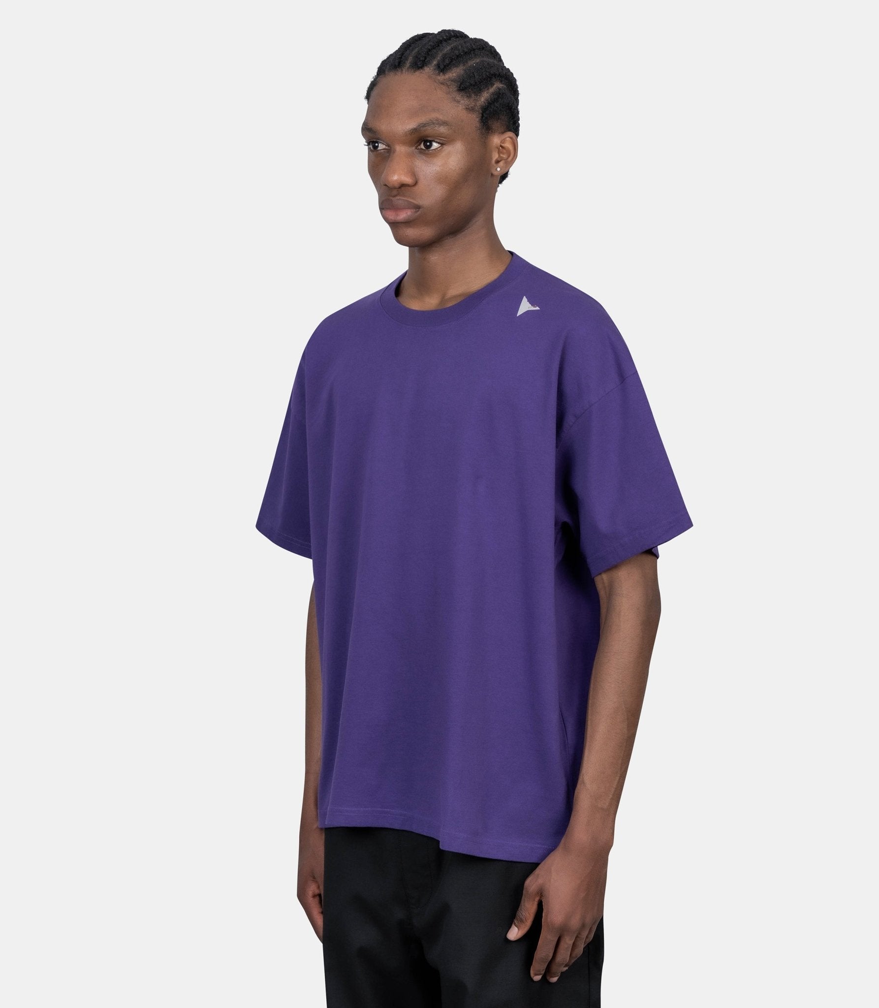 T-shirt logo - YBUW011JY01-PLE0001-S - Roa