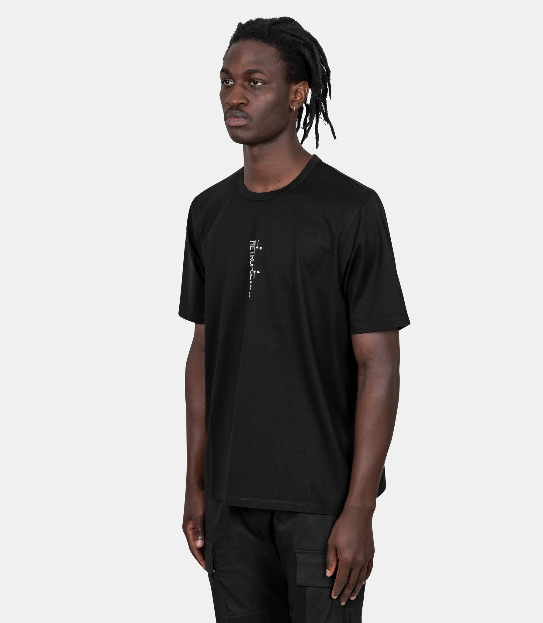 T-shirt logo vertical - 19CLTS057A - 006370W - 999 - S - C.p. company metropolis series
