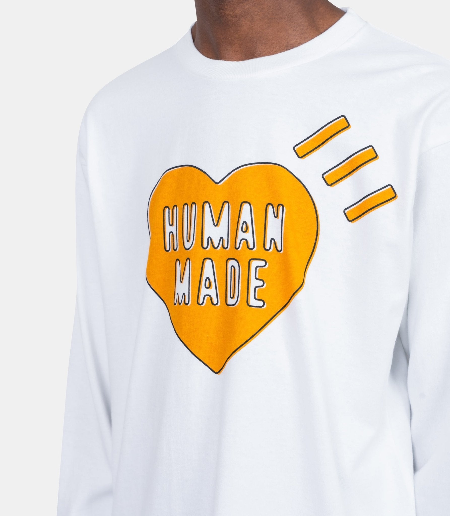 T-shirt longsleeve graphique - HM30CS044 - S - Human made