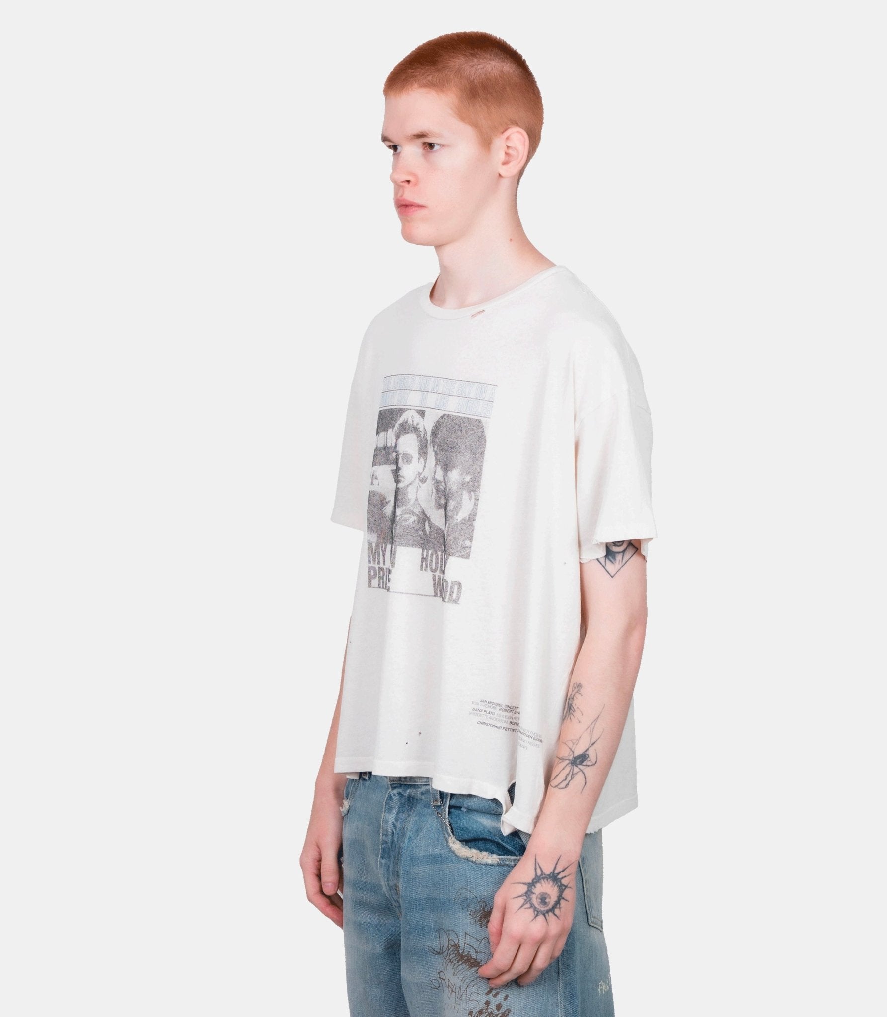 T-shirt lost angels - 2U0010Q3009VWT-M - Paly hollywood