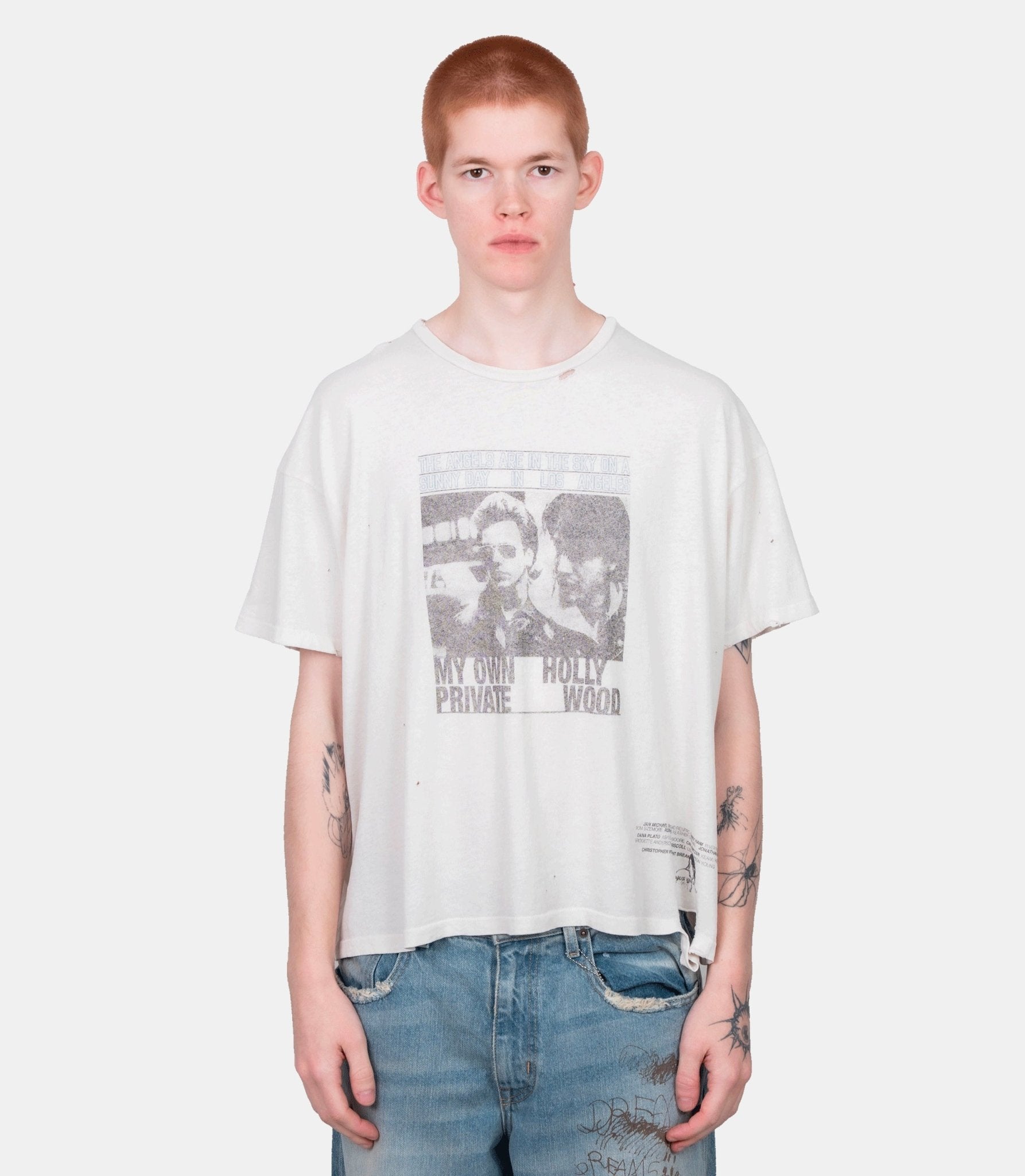 T-shirt lost angels - 2U0010Q3009VWT-M - Paly hollywood