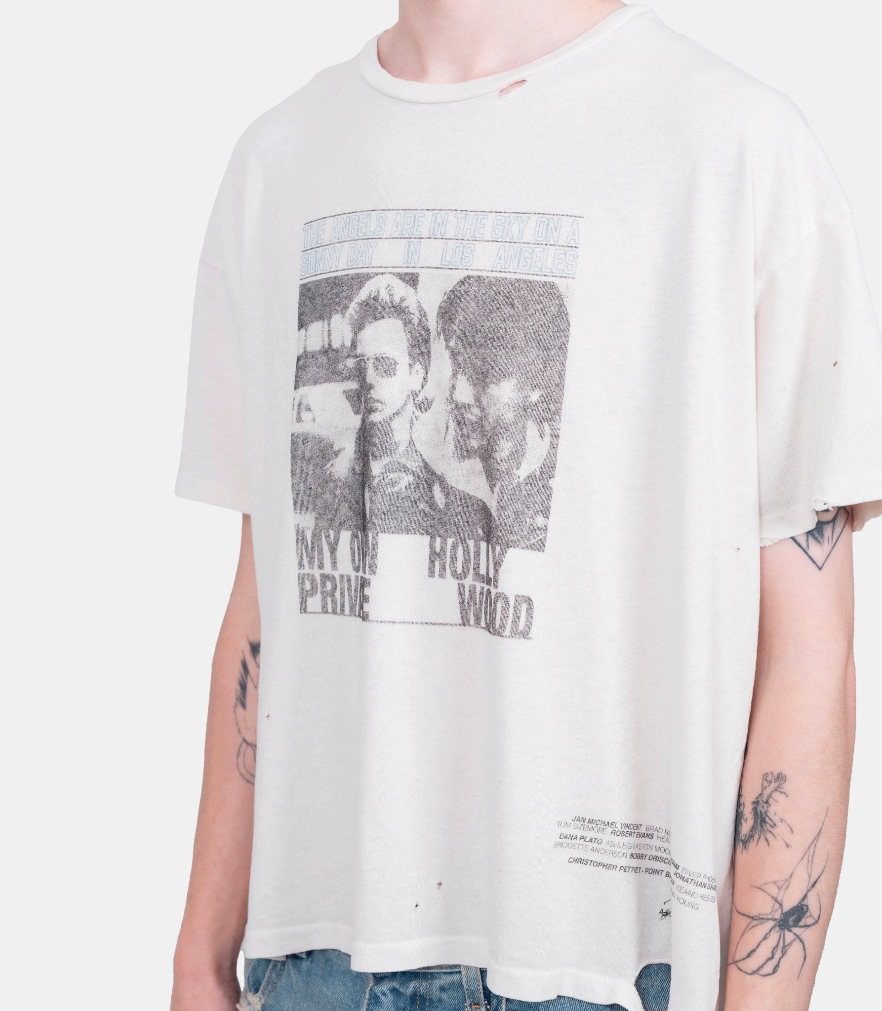 T-shirt lost angels - 2U0010Q3009VWT-M - Paly hollywood