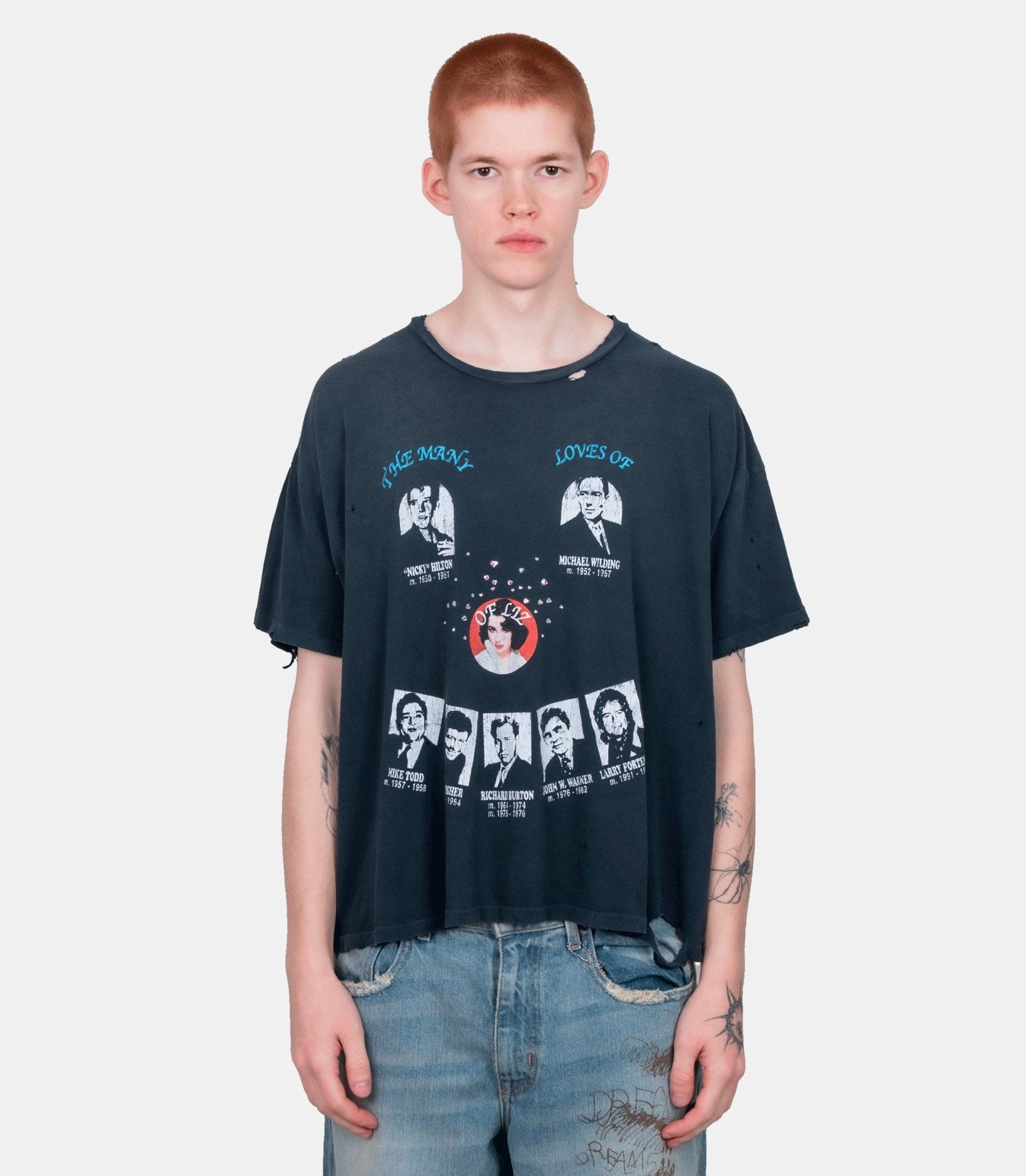 T-shirt loves of liz - 2U003Q3009VBK-M - Paly hollywood