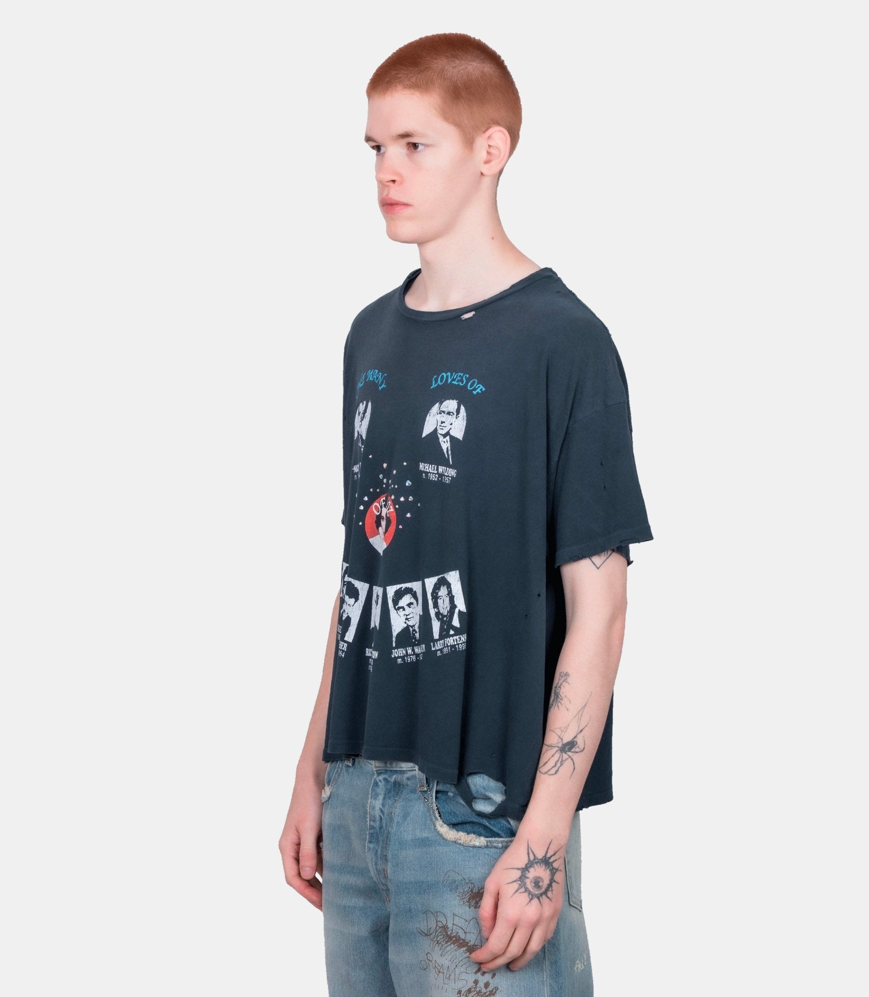 T-shirt loves of liz - 2U003Q3009VBK-M - Paly hollywood