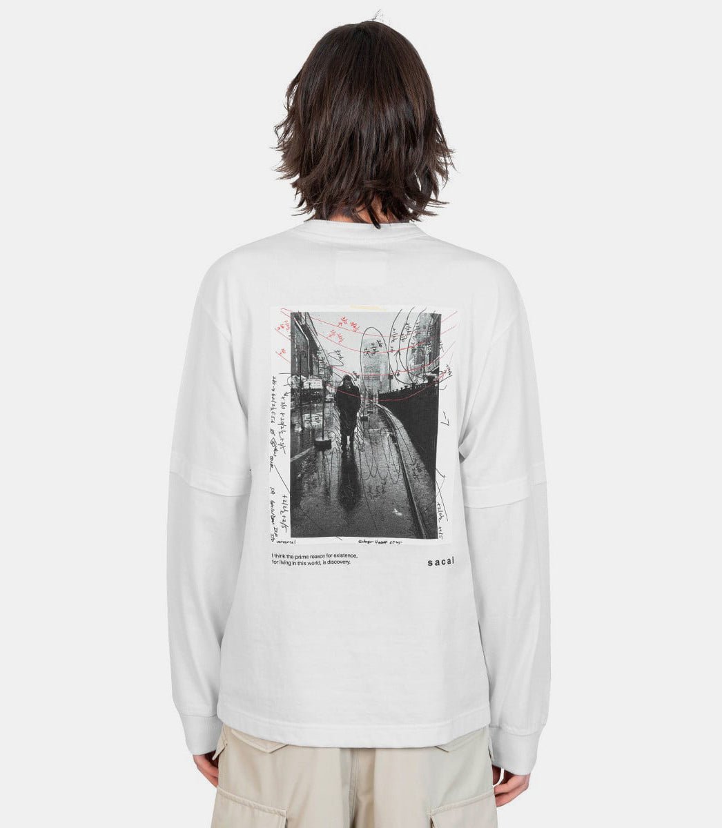 T-shirt l/s james dean25 - 0922S - 101 - 3Sacai