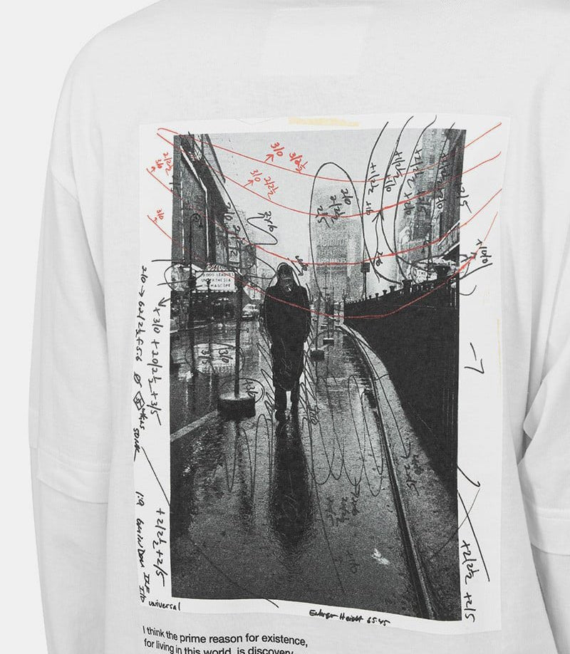 T-shirt l/s james dean25 - 0922S - 101 - 3Sacai